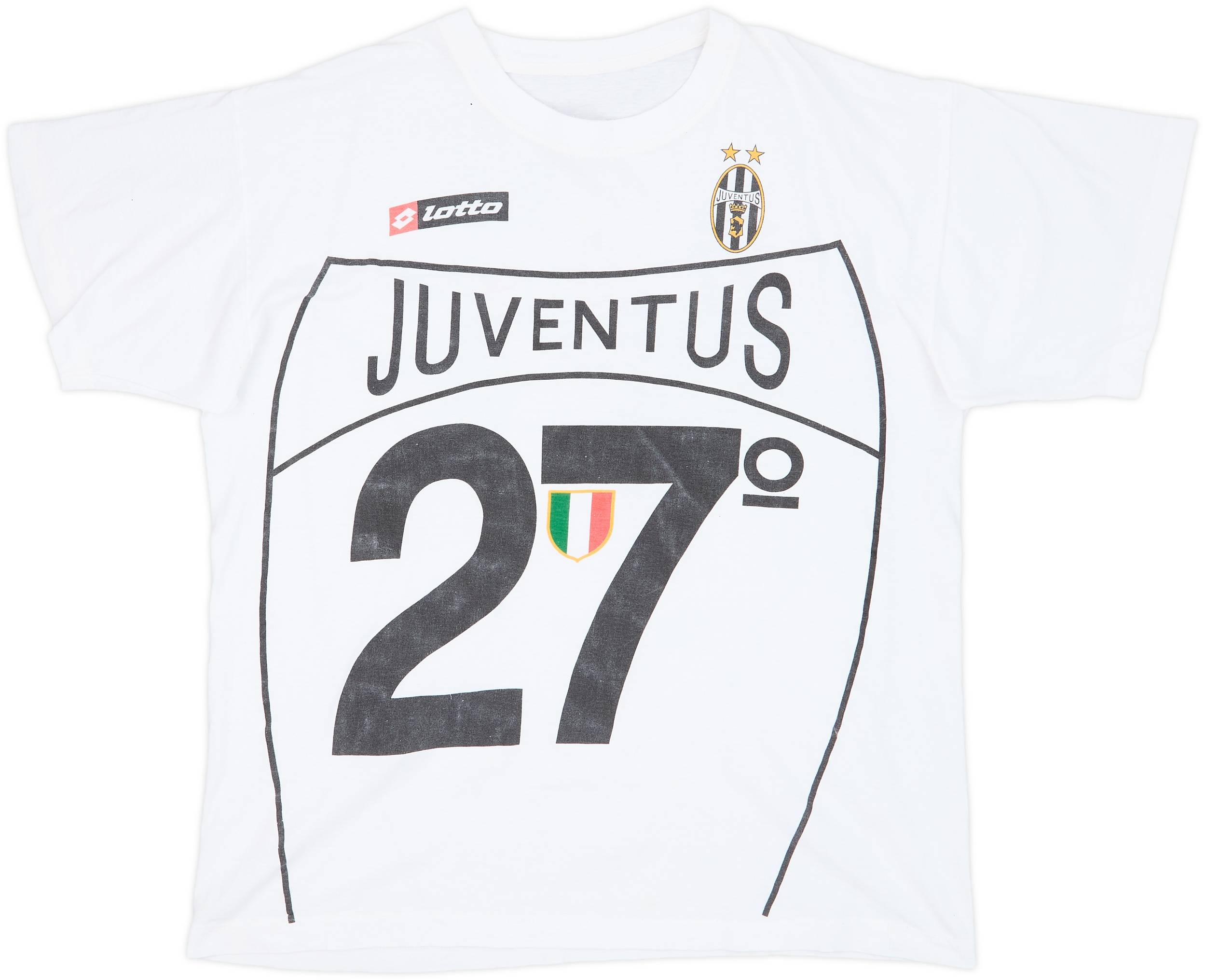 2002-03 Juventus Lotto 'Campioni D'Italia 2003' Graphic Tee
