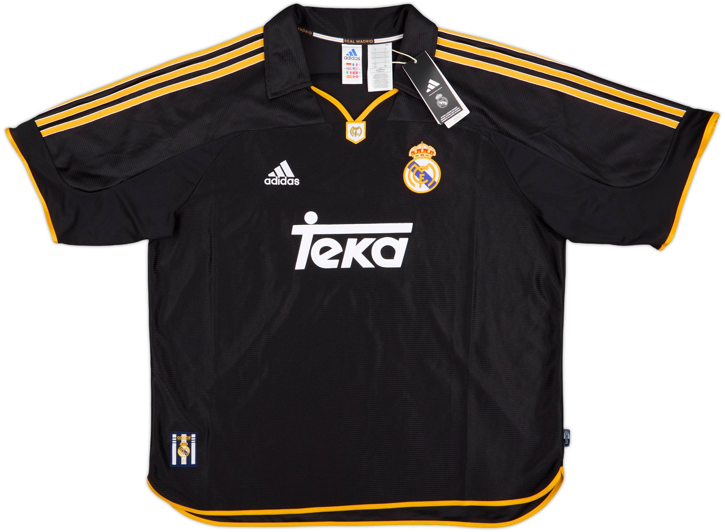 1999-00 Real Madrid adidas Reissue Away Shirt J.M.Guti #14 (L)