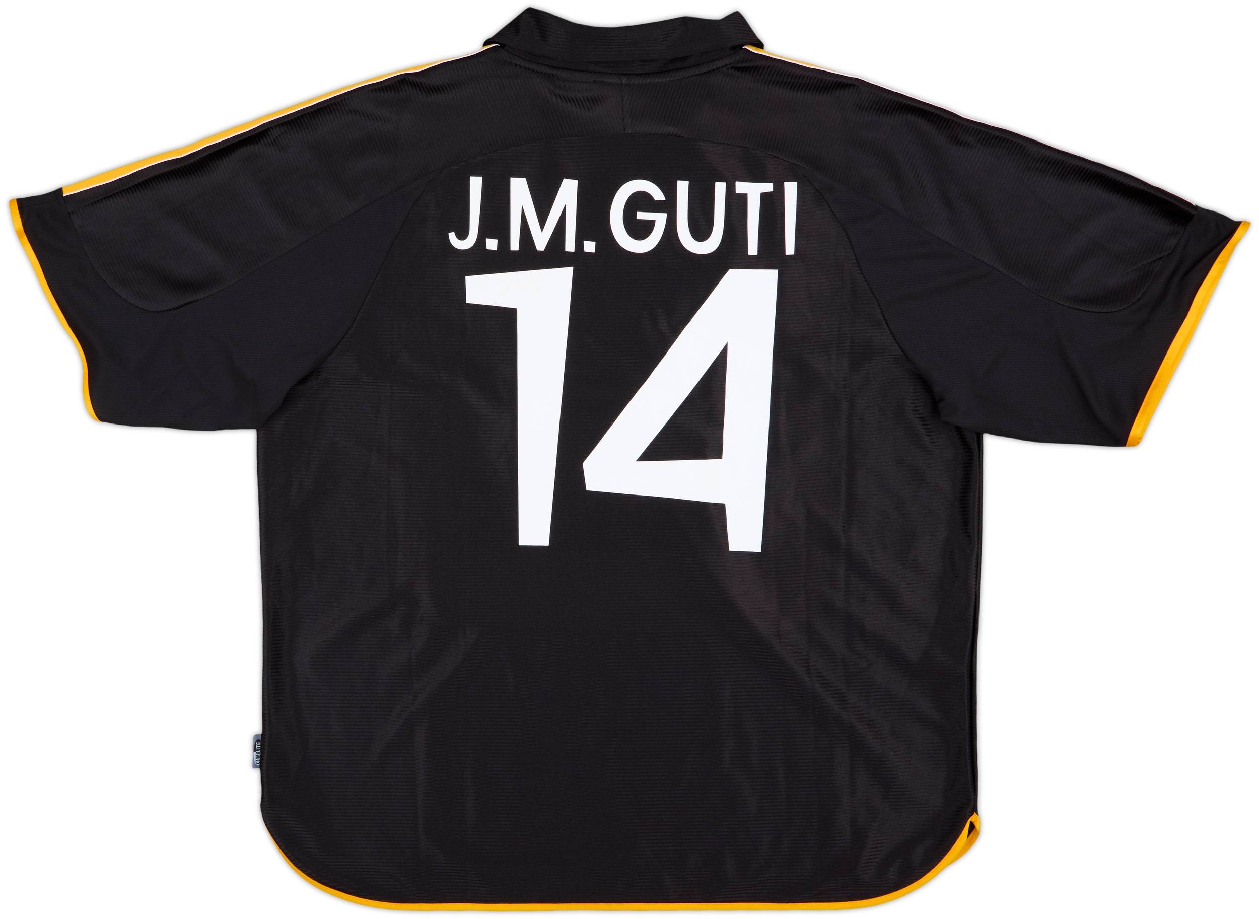 Guti ユニフォーム Real madrid CF 2000-01 Real Madrid Home Shirt J.M.Guti #14 - 6/10 - (M)