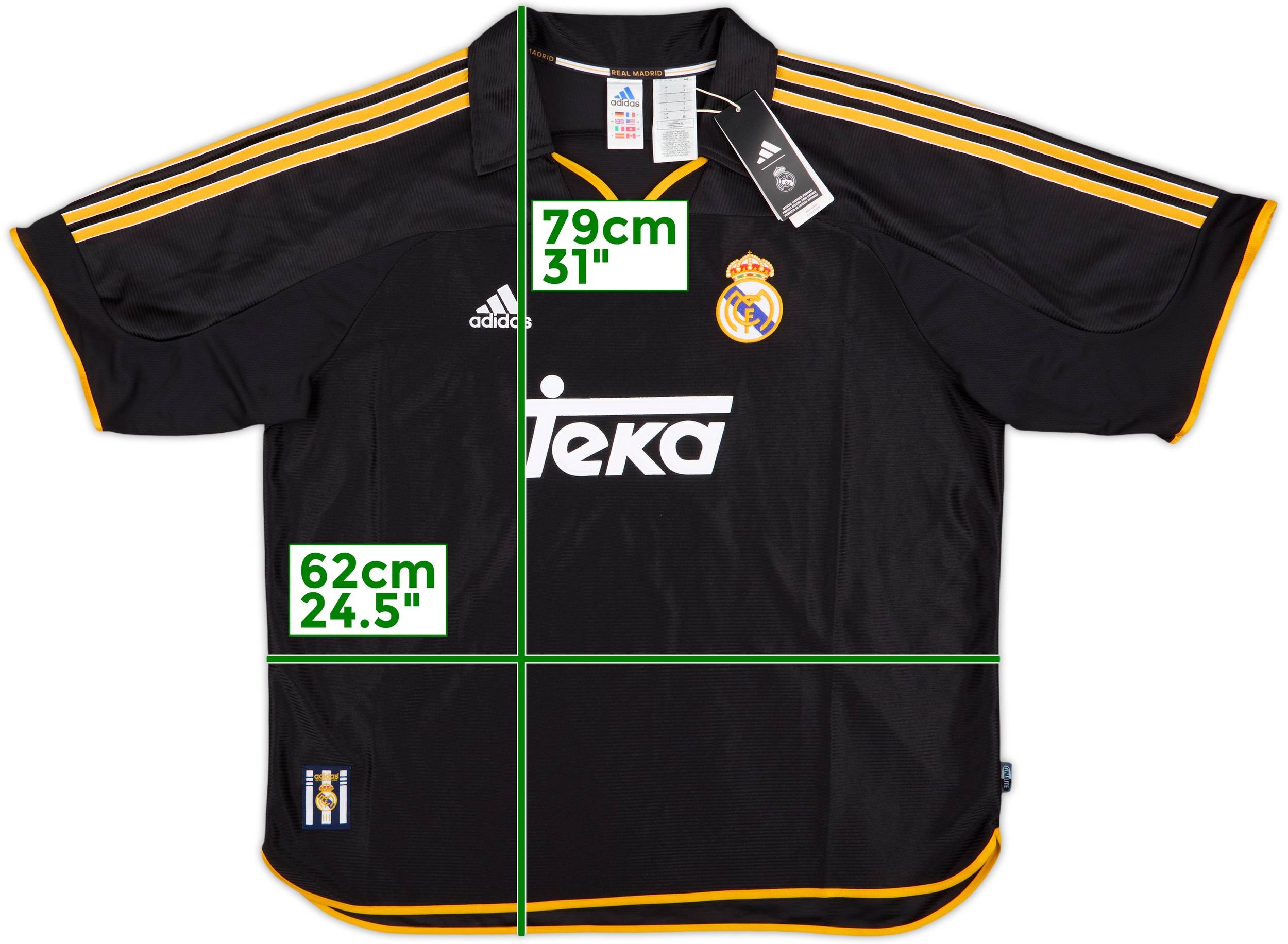 ウェア adidas Real Madrid 99/00  Uniform adidas Real Madrid 99/00 Away Jersey Remake JW1992 Size L | eBay