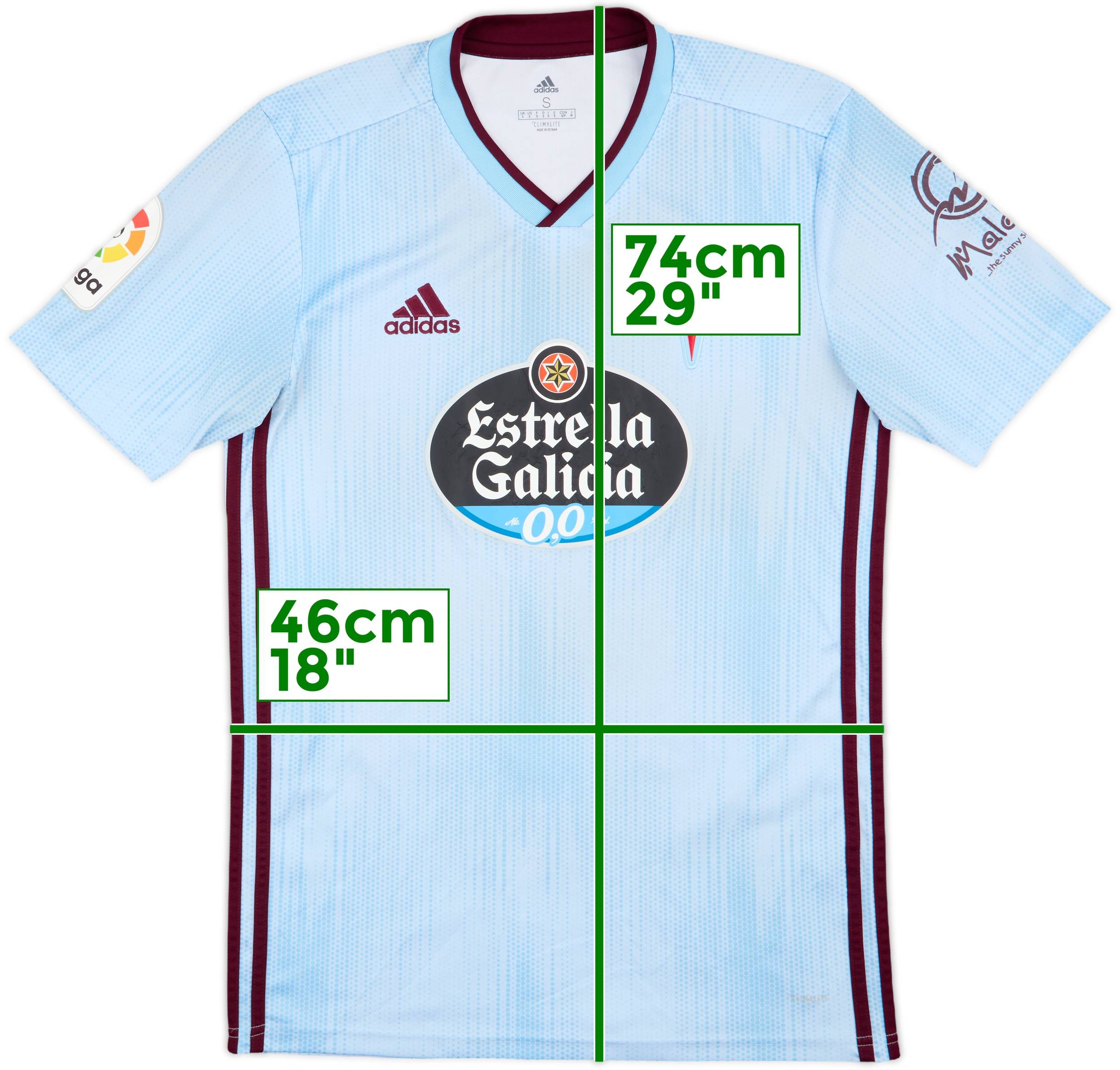 2019-20 Celta Vigo Home Shirt - 6/10 - (S)