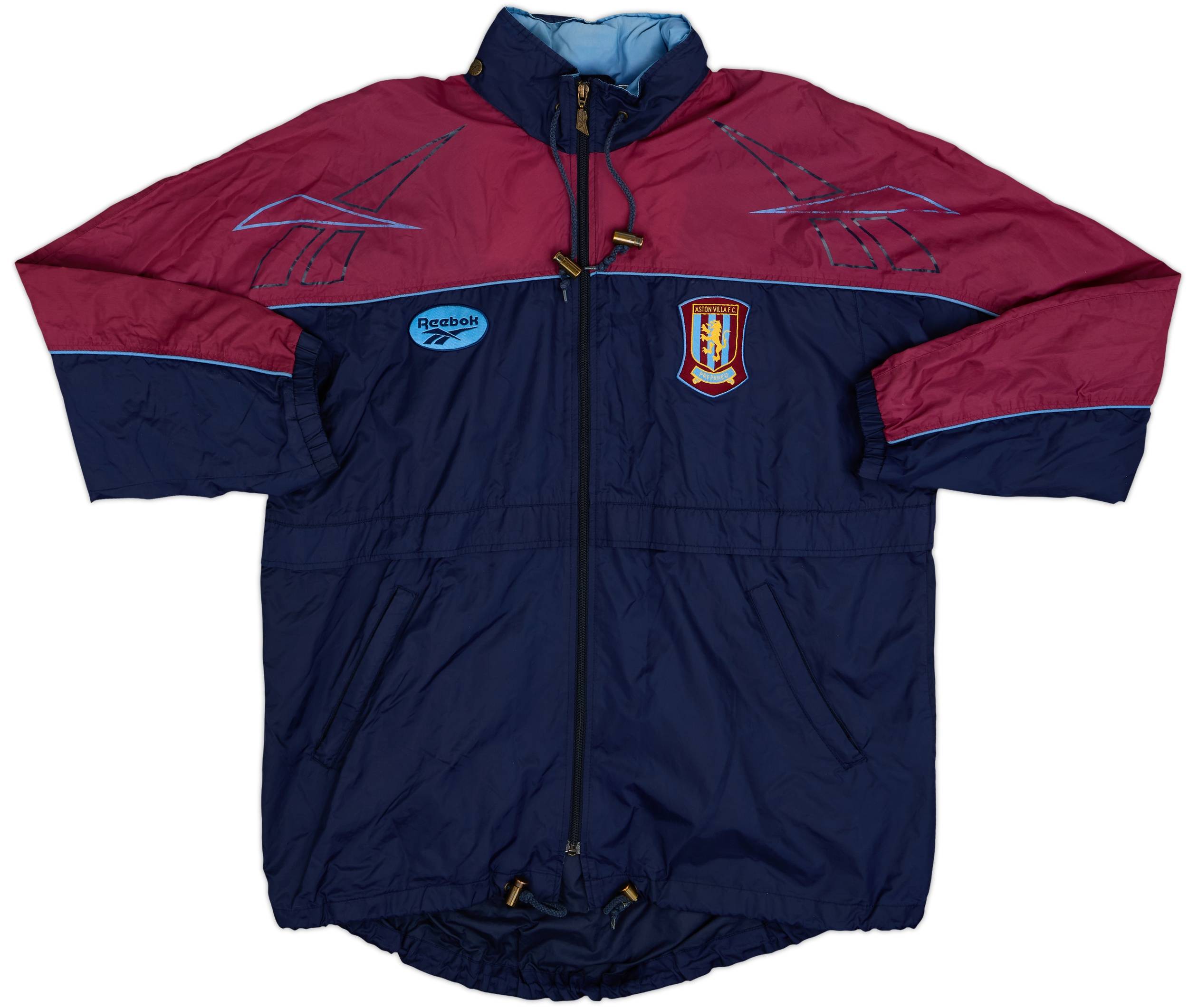 Reebok - 【新品未使用】95-97 アストンヴィラASTON VILLA FC アウェイ ASTON VILLA 1995 1997 AWAY FOOTBALL SHIRT SOCCER JERSEY