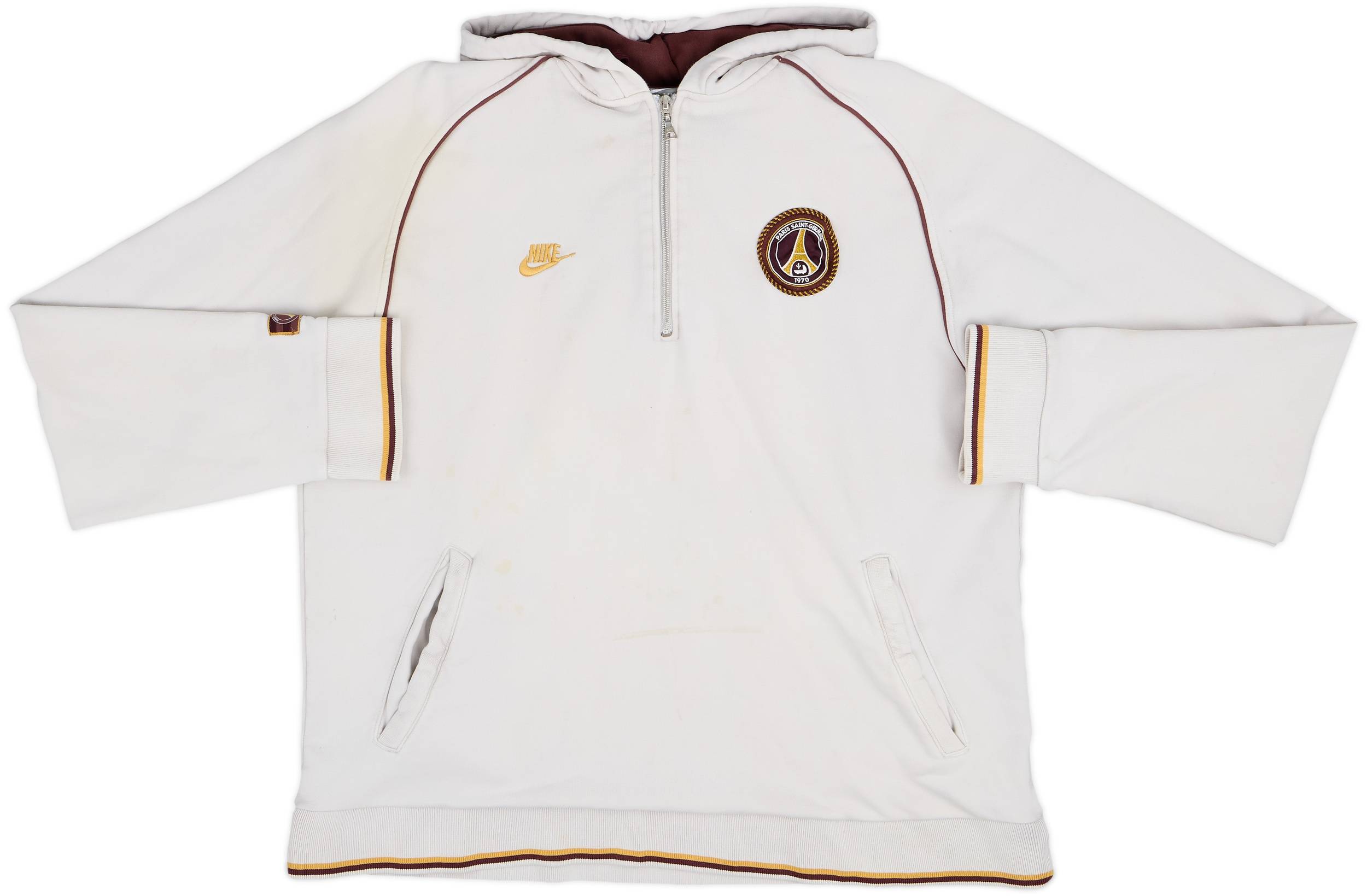 NIKE PSG スウェット PSG ナイキ ユナイテッド イン パリ クラブスウェット- オフホワイト