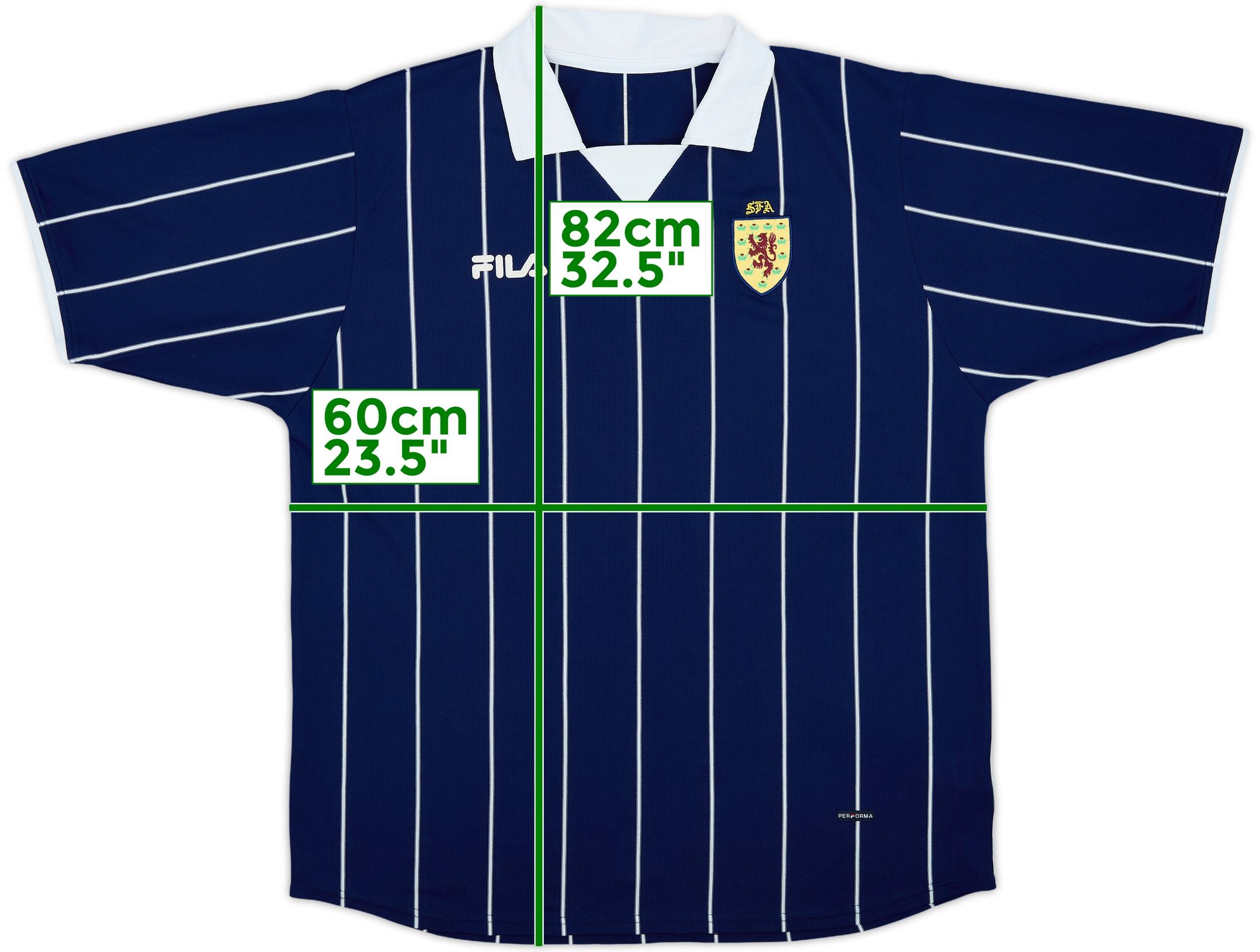 2002-03 Scotland Home Shirt - 8/10 - (XL)