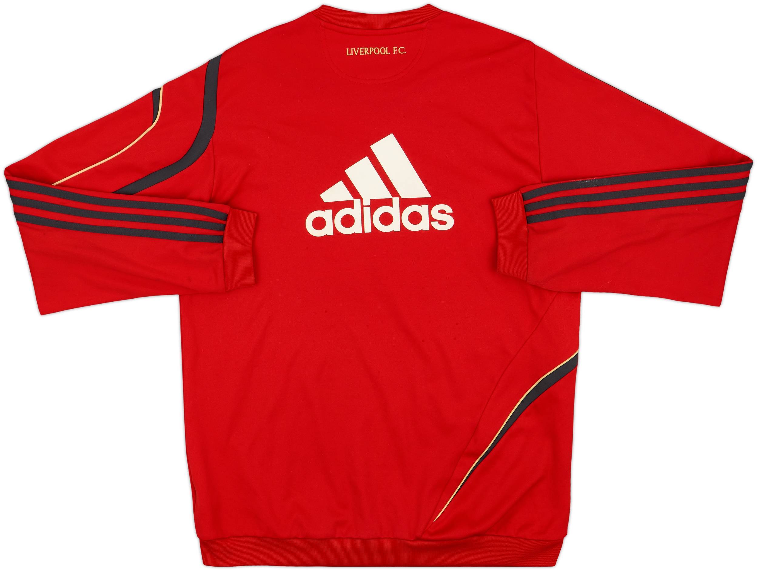 2009-10 Liverpool adidas Sweat Top - 6/10 - (M/L)