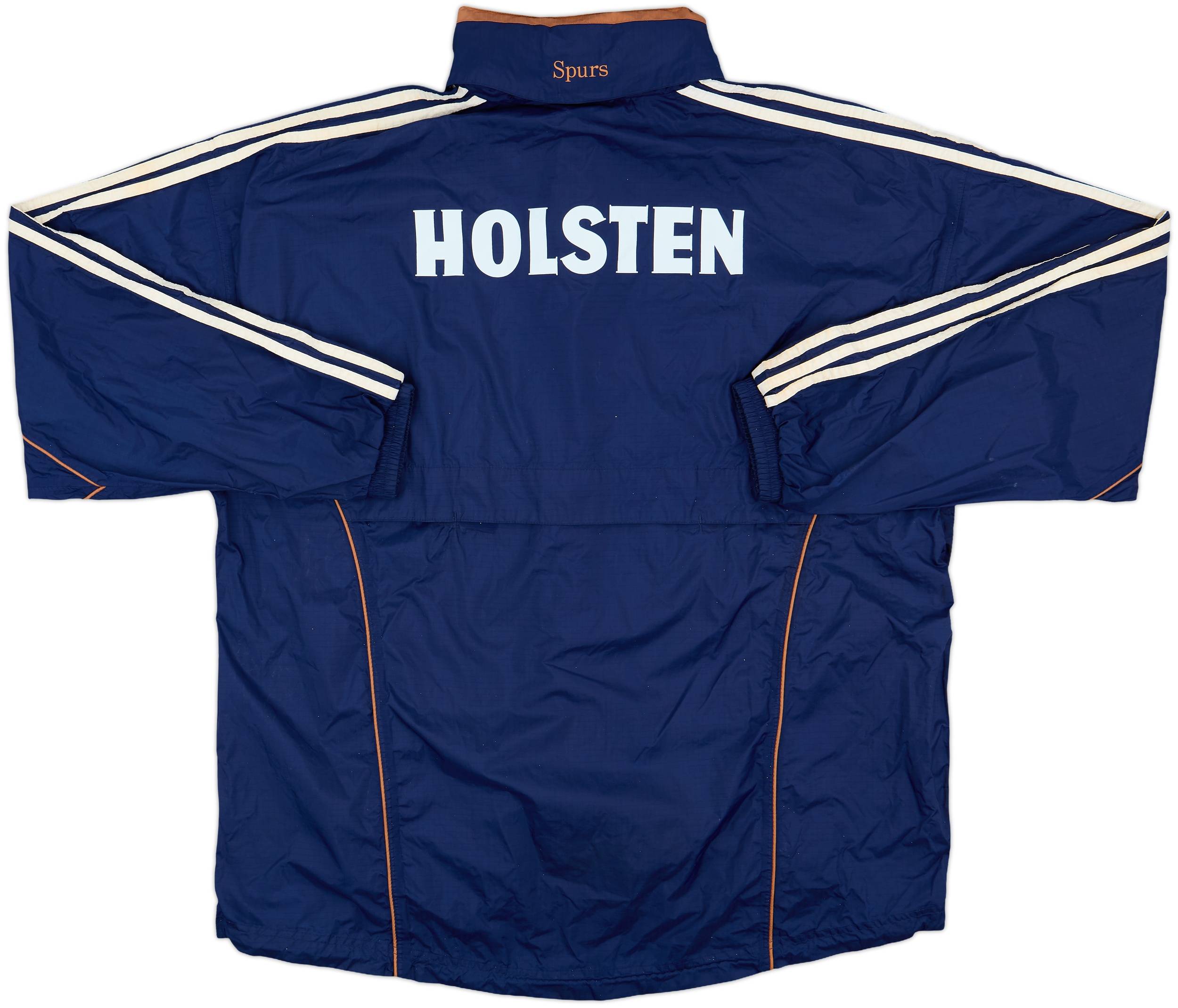 1999-00 Tottenham adidas Player Issue Hooded Rain Jacket #66