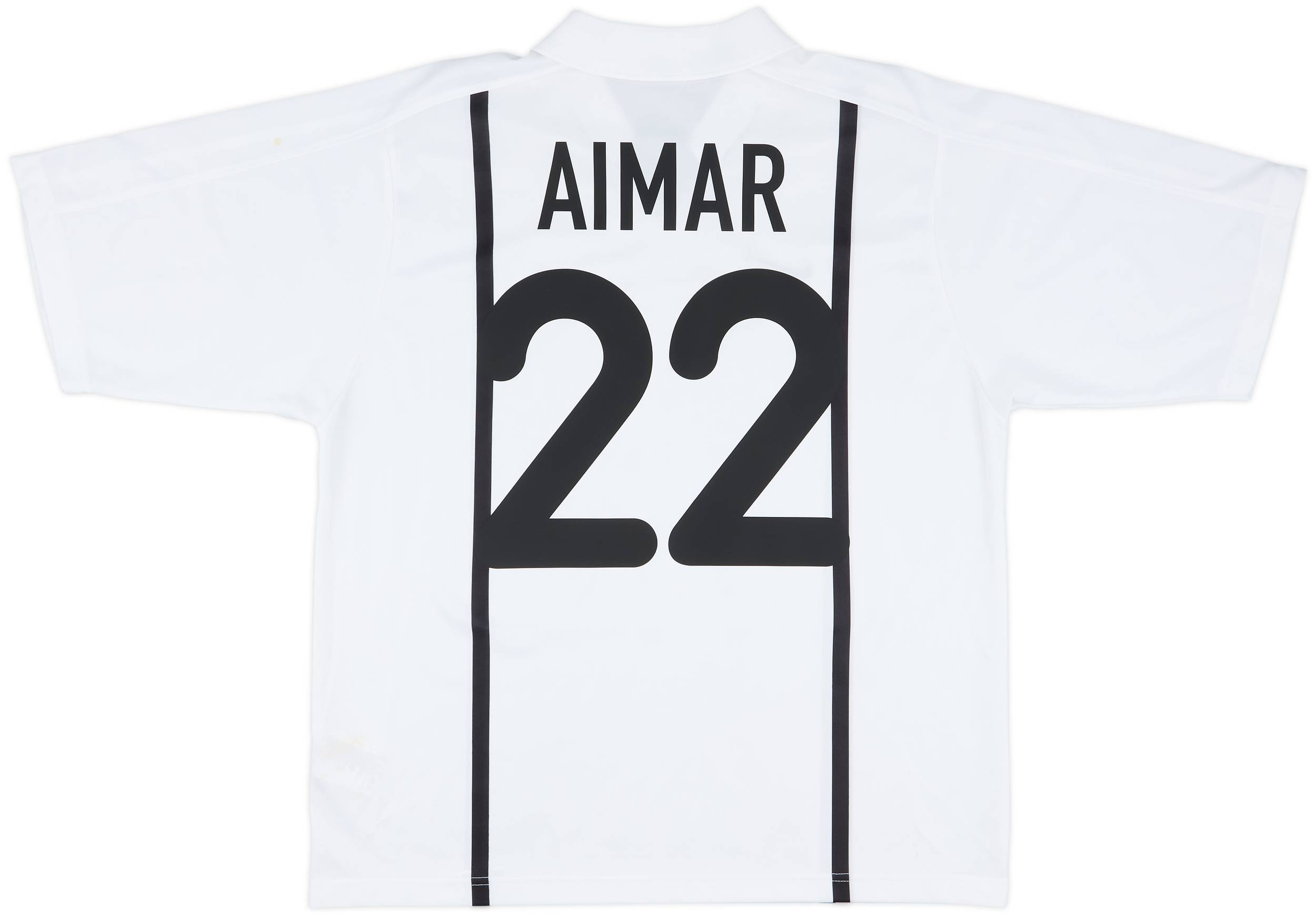 バレンシア 99/00 ホーム アイマール Valencia Aimar 2000-01 Valencia Basic Home Shirt Aimar #22 - 6/10 - (L)