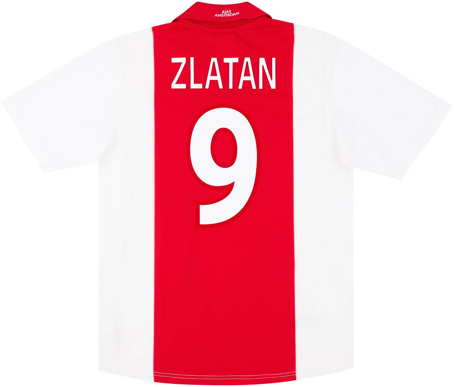 2001-02 Ajax Home Shirt Zlatan #9 - 4/10 - (S)