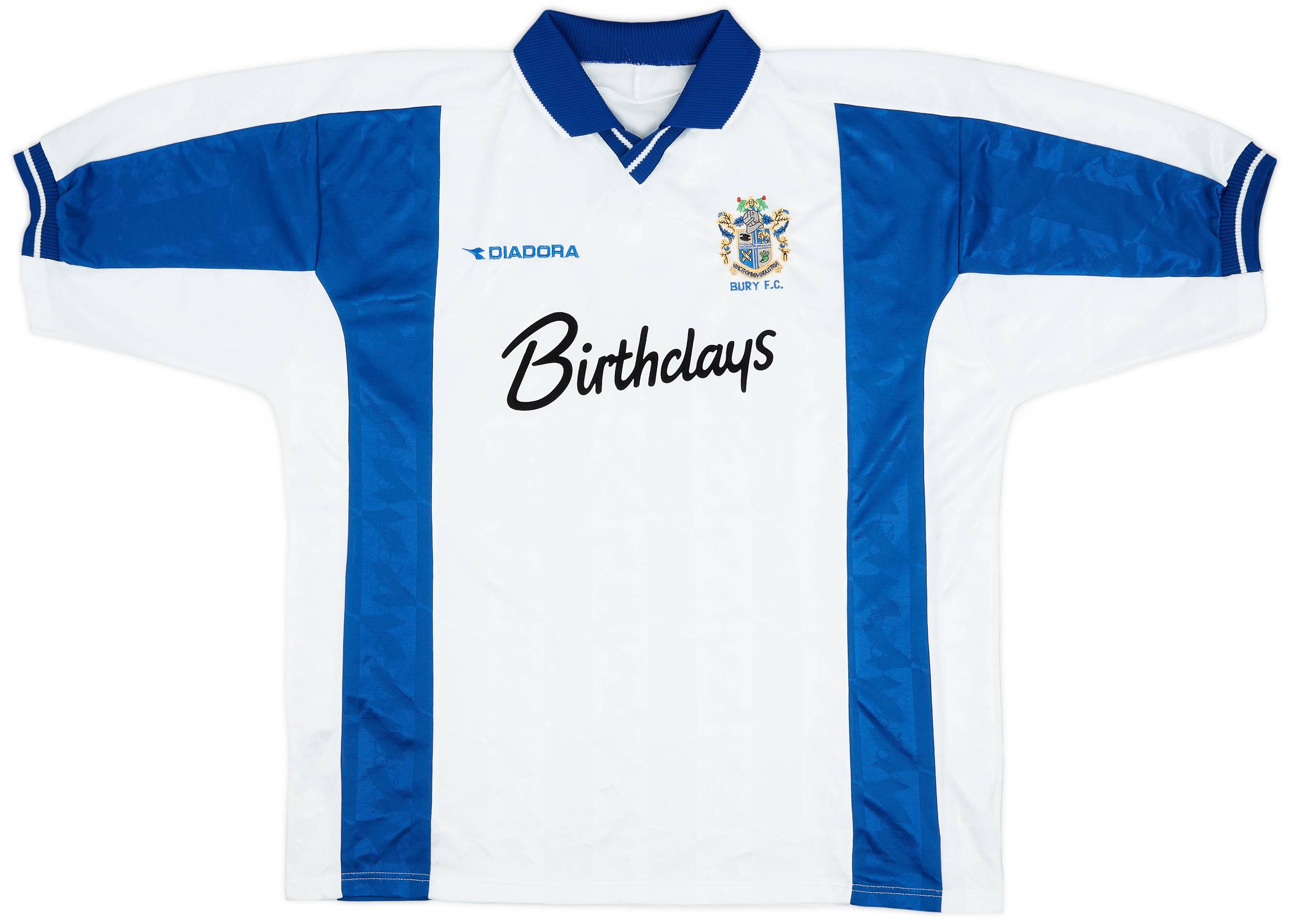 1999-01 Bury Home Shirt - 9/10 - (L)