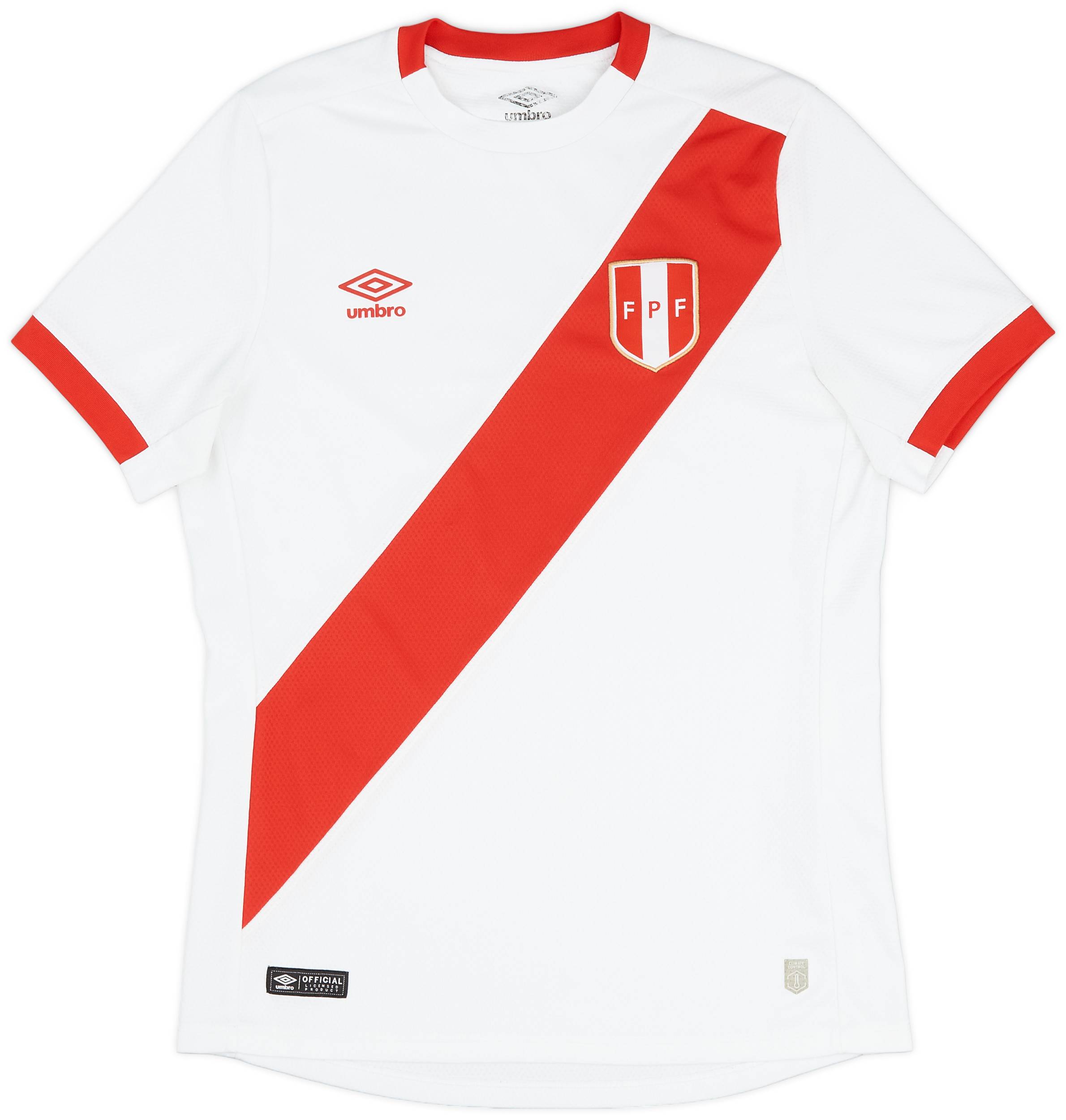 2015 Peru Home Shirt 7 10 M