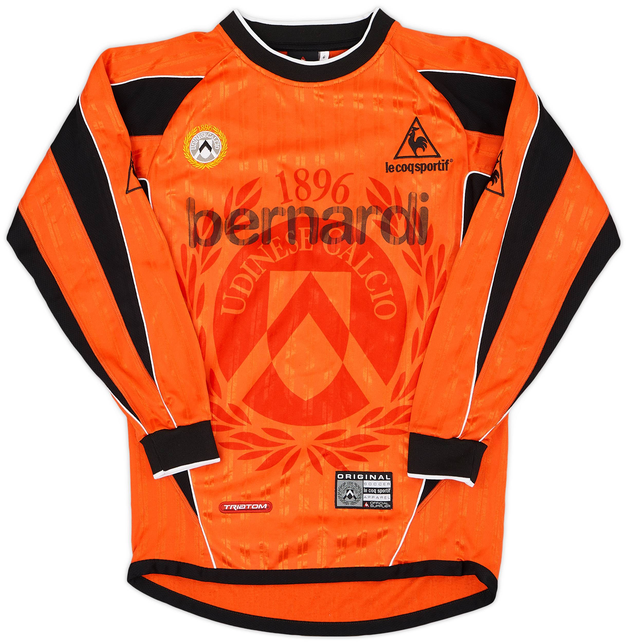 2002-03 Udinese Away L/S Shirt - 7/10 - (S)