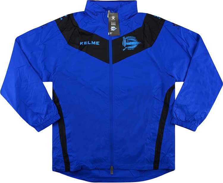 2017-18 Alaves Kelme Rain Jacket - NEW