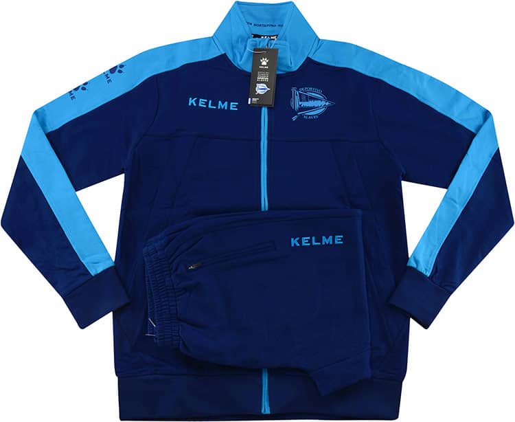 2017-18 Alaves Kelme Training Tracksuit (S)
