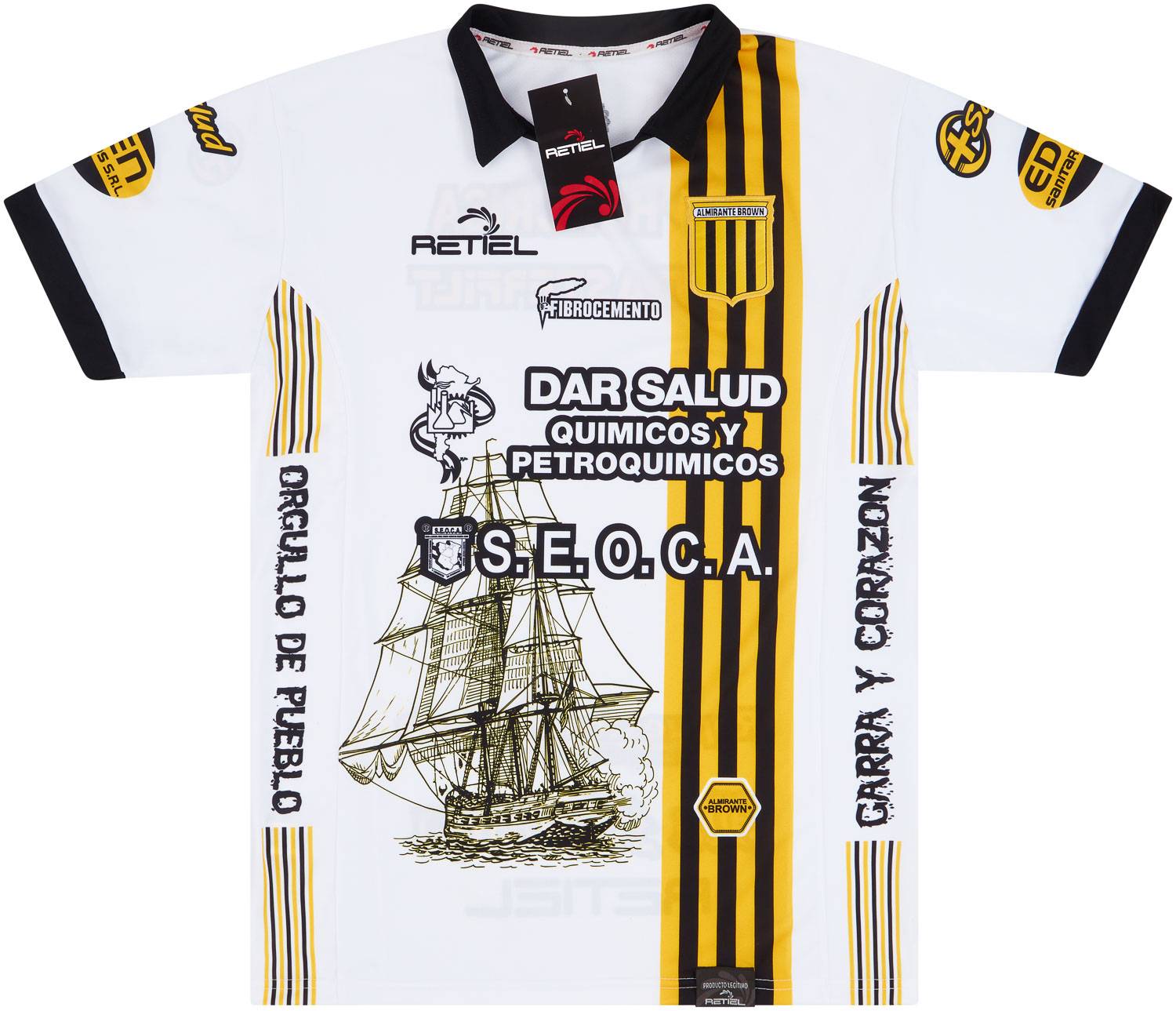 2018-19 Club Almirante Brown Away Shirt