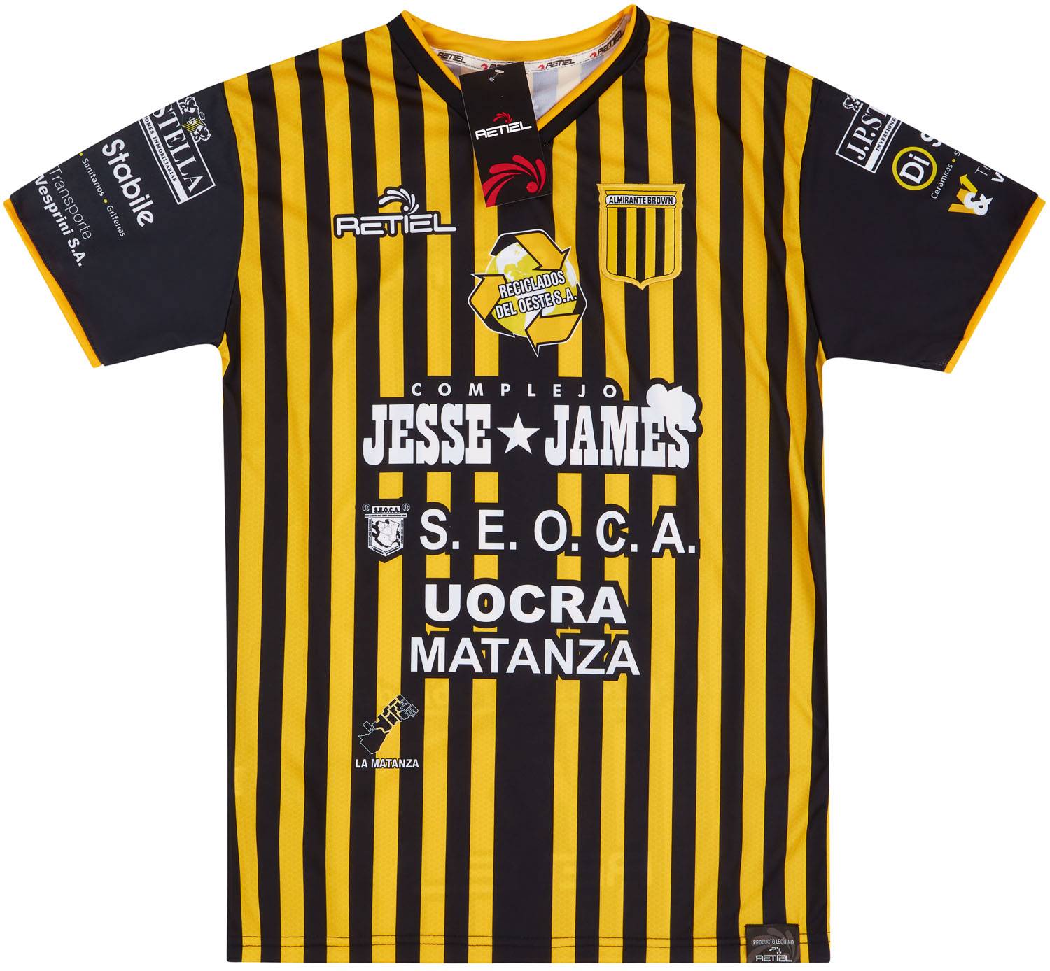 2019-20 Club Almirante Brown Home Shirt