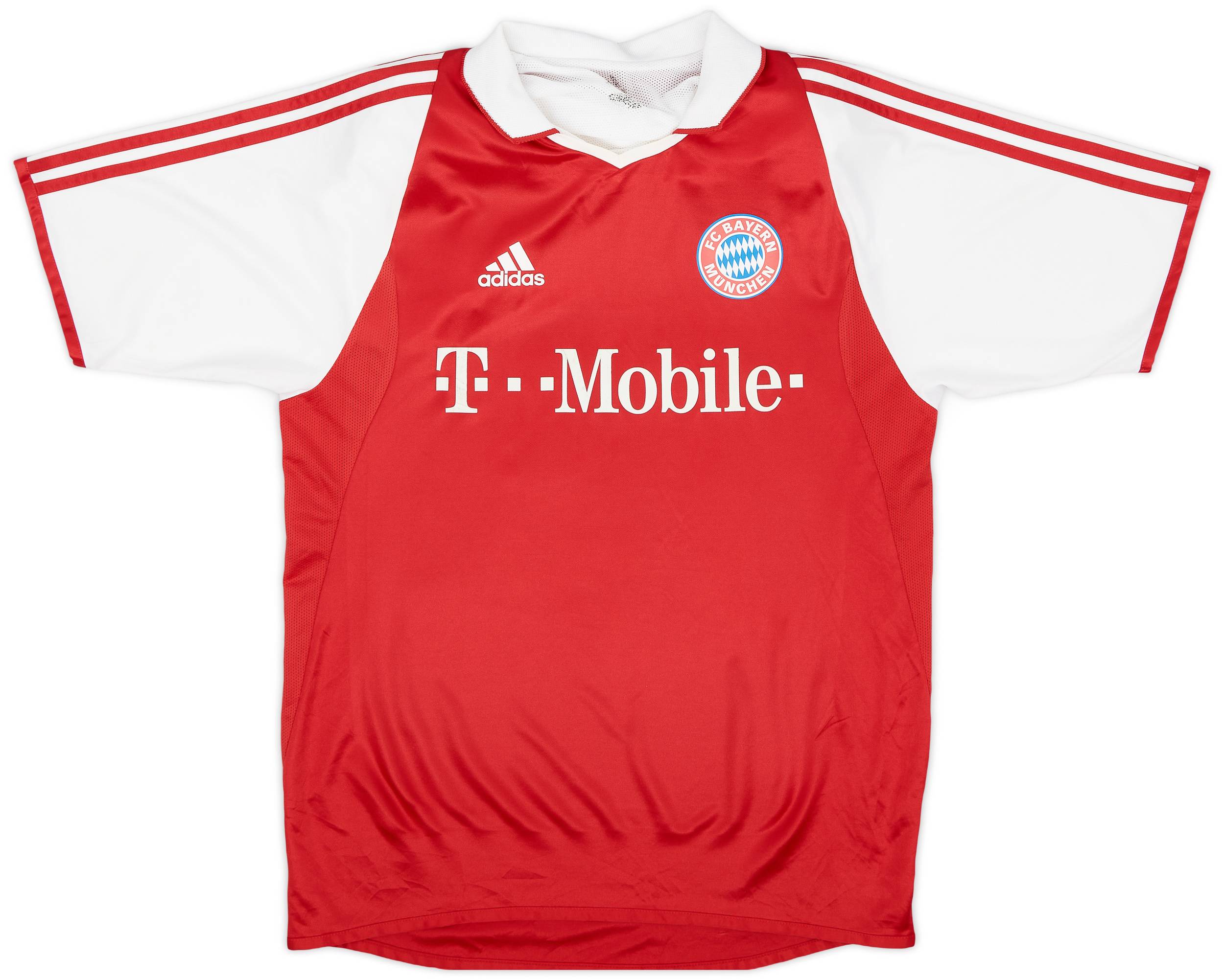 2003-04 Bayern Munich Player Issue Home Shirt Ballack #13