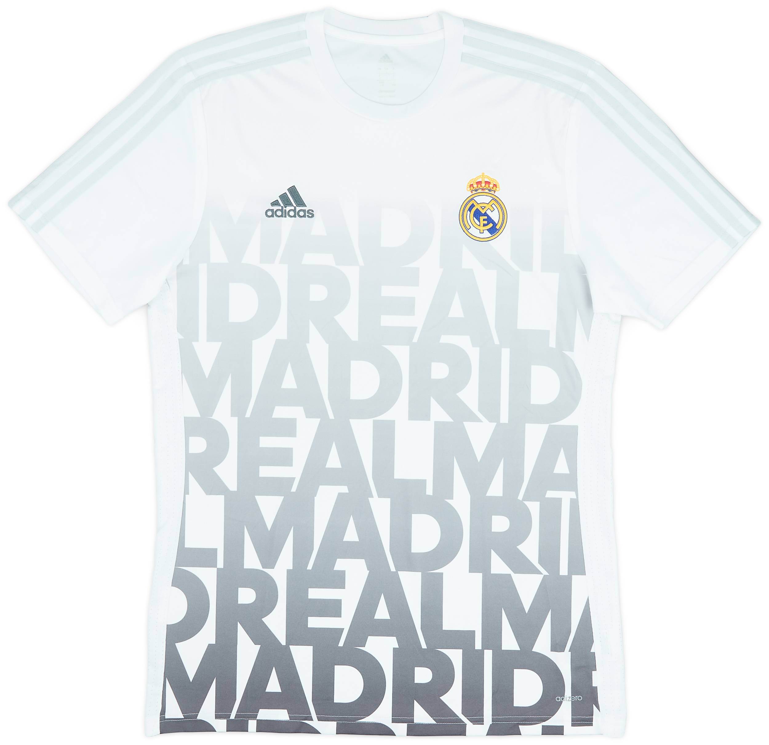 2015-16 Real Madrid adizero Training Shirt - 9/10 - (L)