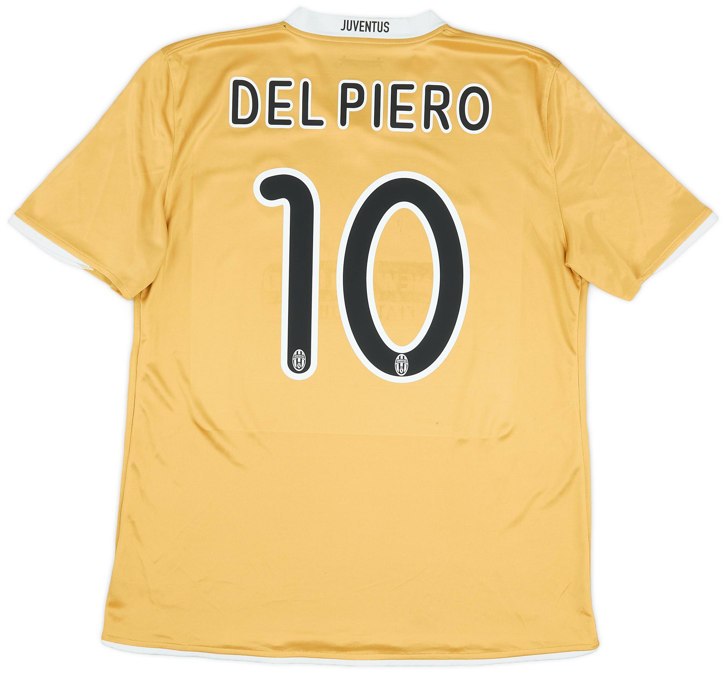 2008-09 Juventus Away Shirt Del Piero #10 - 6/10 - (L)