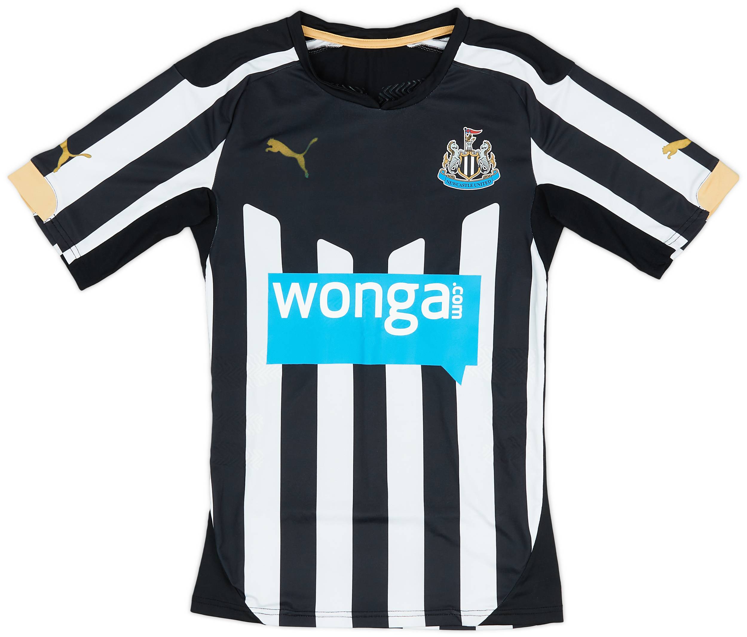 2014-15 Newcastle United Player Issue Home Shirt - 6/10 - (M), image size:2500x2134