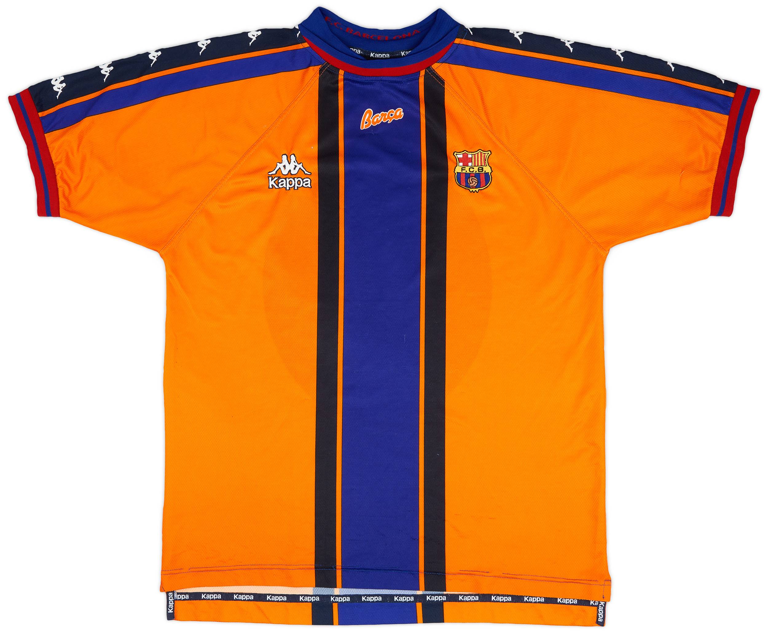 1997-98 Barcelona Away Shirt - 7/10 - (XL)