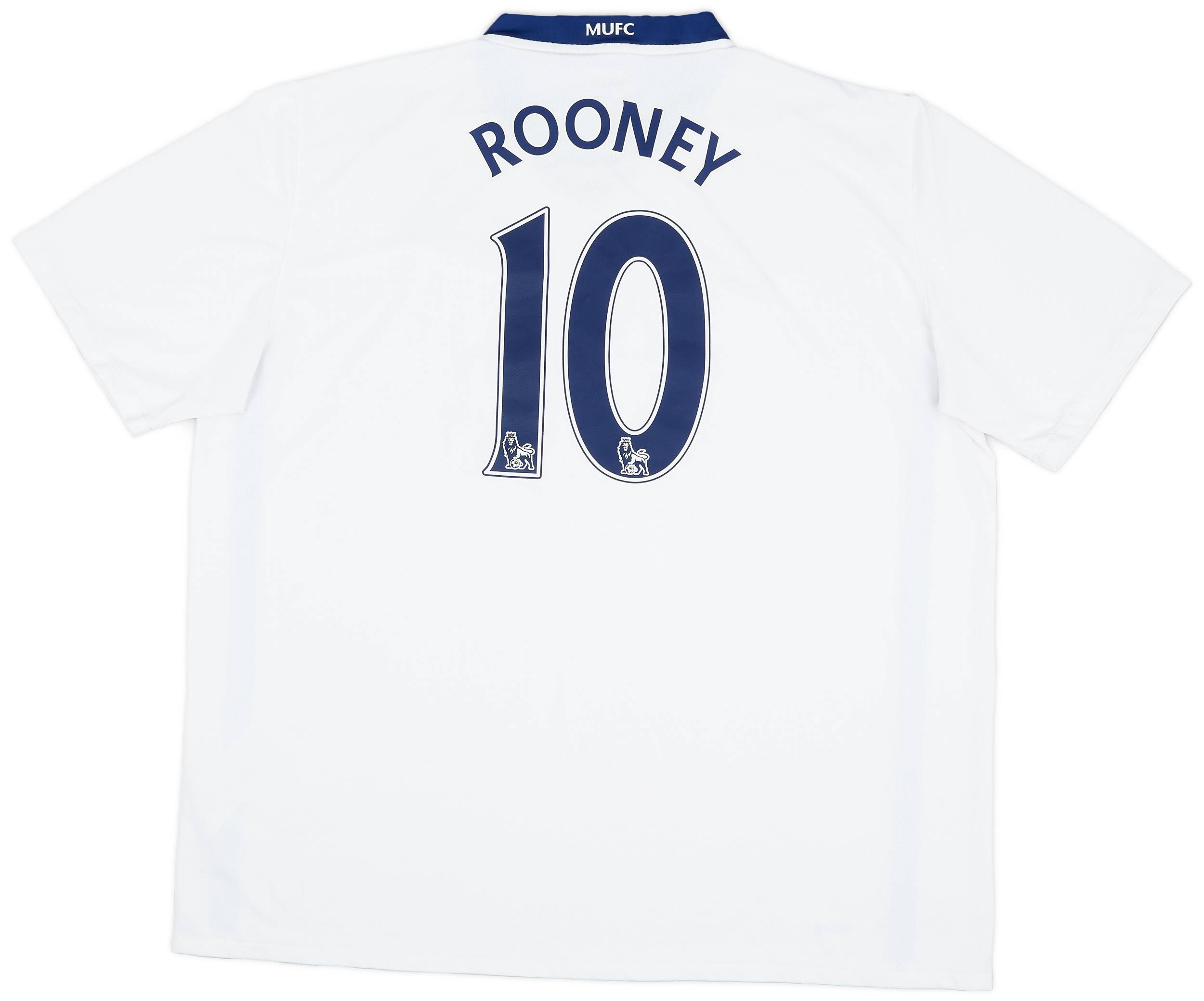 2008-10 Manchester United Away Shirt Rooney #10 - 8/10 - (XXL)