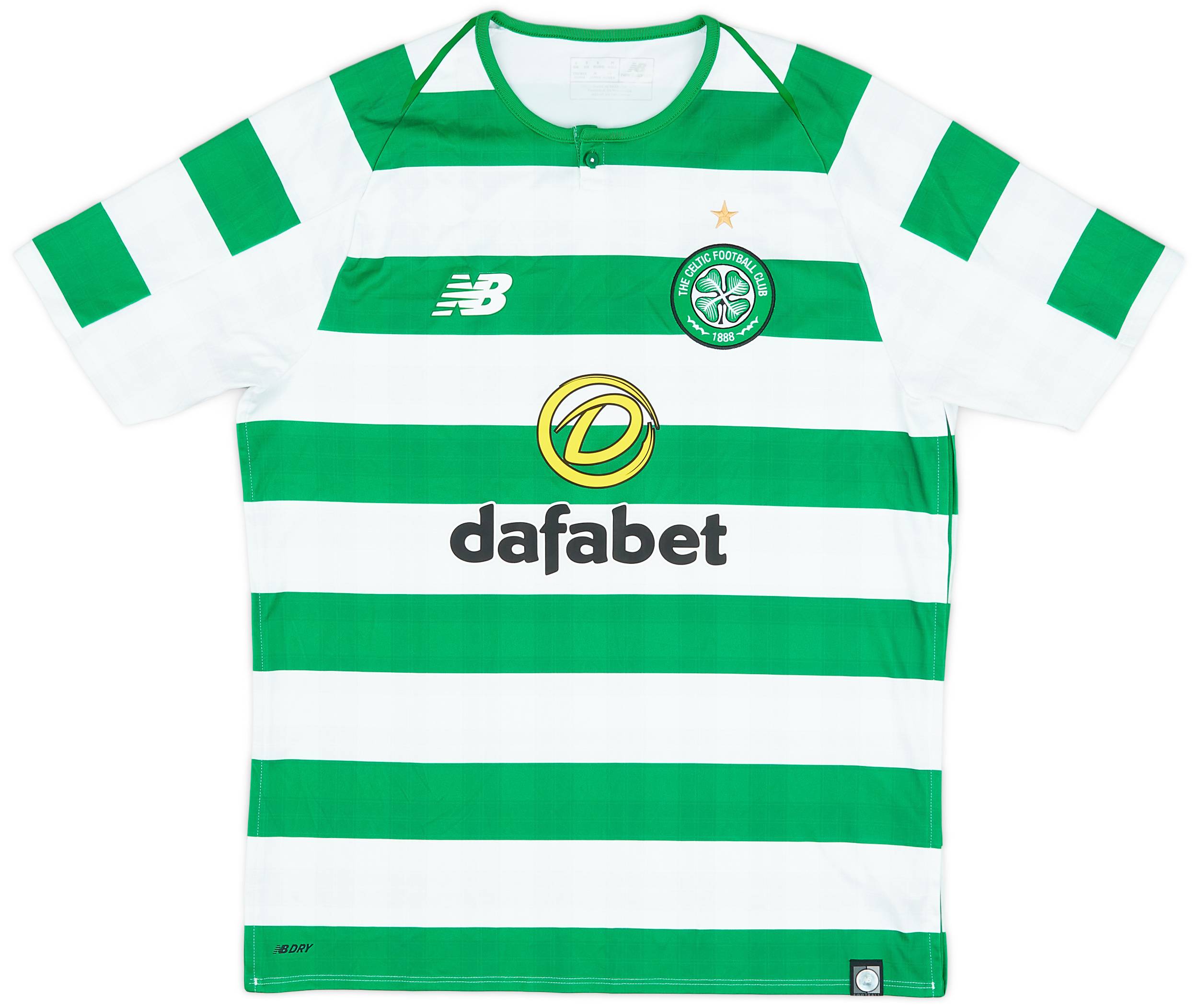 2018 19 Celtic Home Shirt 10 10 S