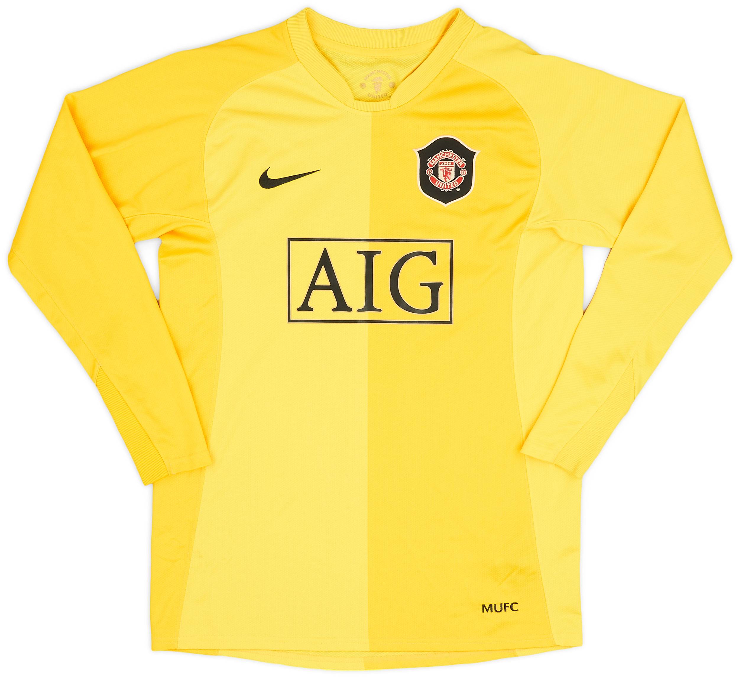 2006-07 Manchester United GK Shirt - 9/10 - (L.Boys)