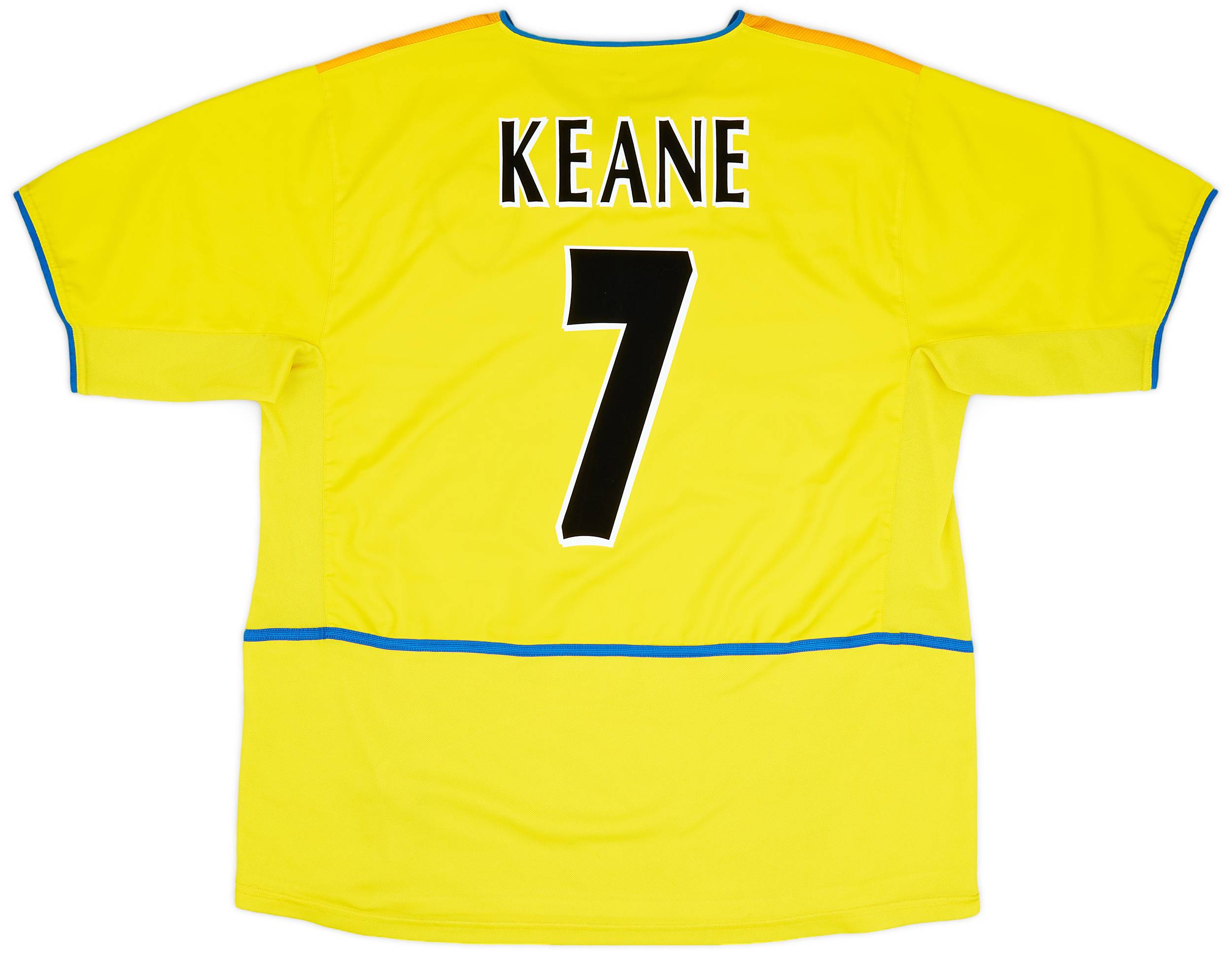 2002-03 Leeds United Away Shirt Keane #7 - 8/10 - (XL)