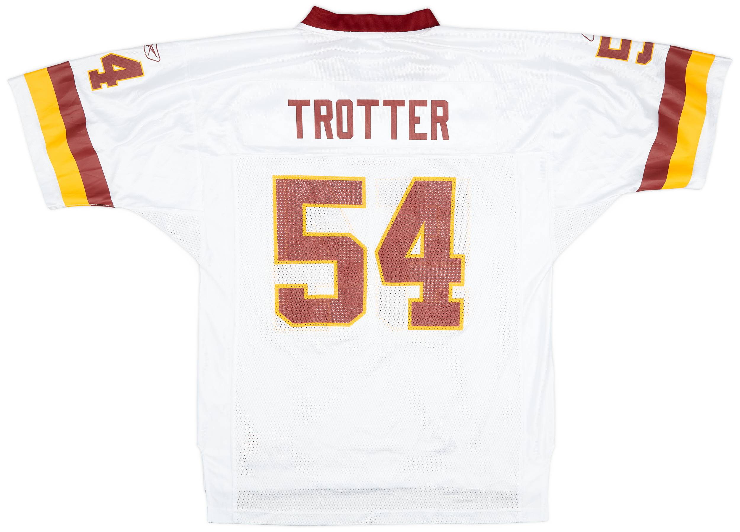 2002-03 Washington Redskins Trotter #54 Reebok On Field Away