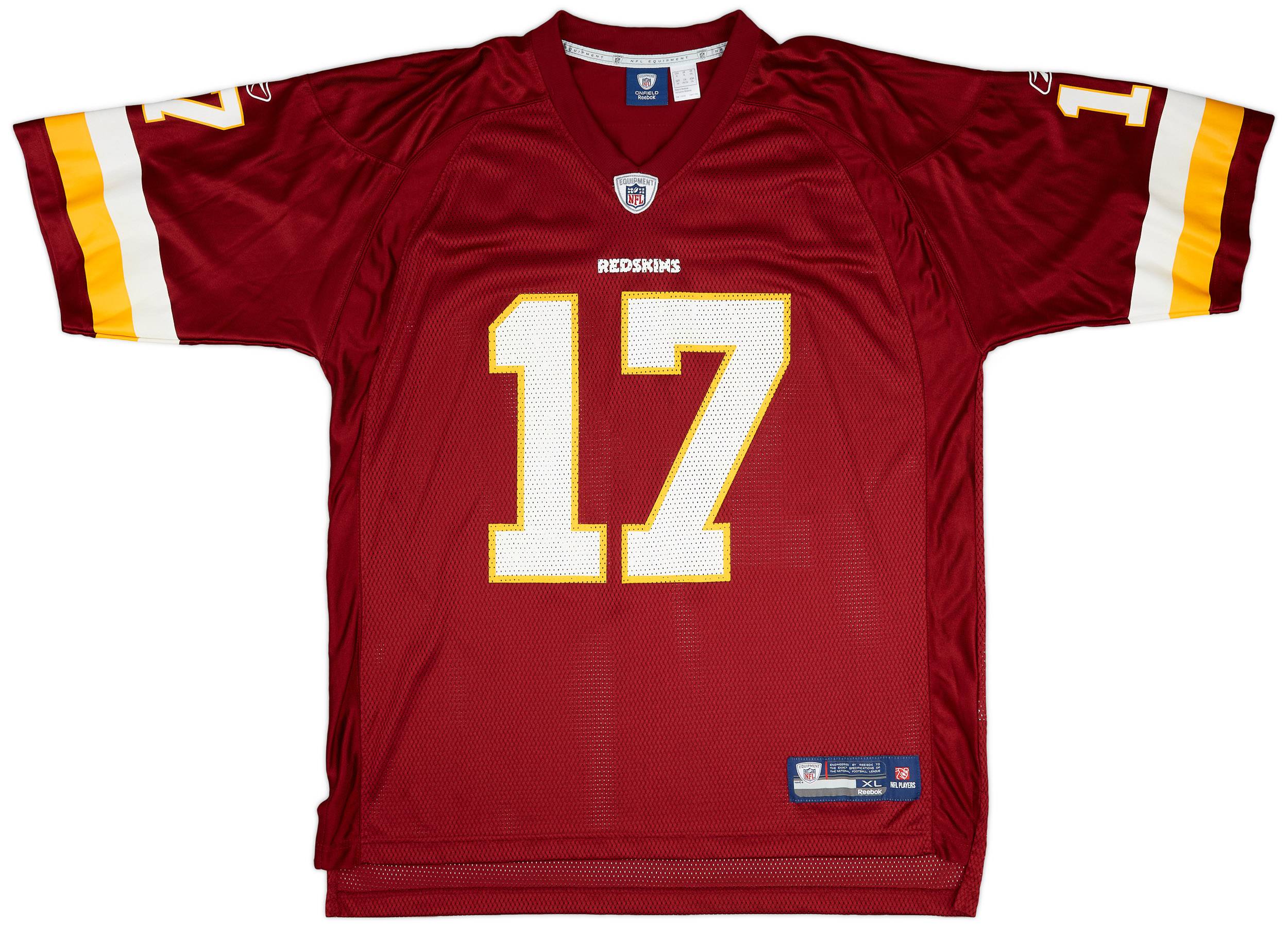 2008-09 Washington Redskins J. Campbell #17 Reebok On Field Home Jersey (Excellent) XL