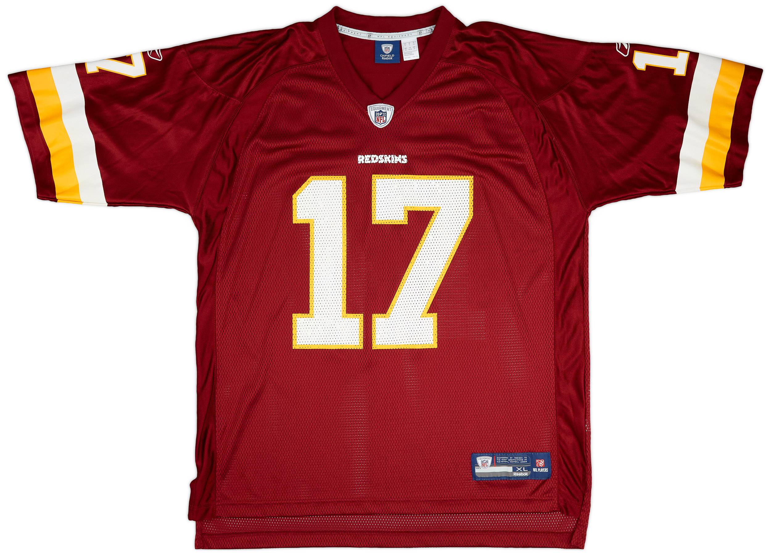 2008 09 Washington Redskins J. Campbell 17 Reebok On Field Home Jersey Excellent XL