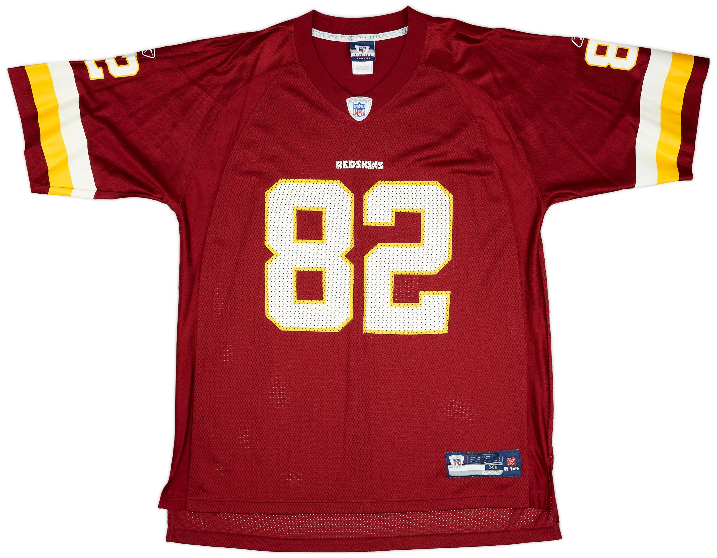 2007 Washington Redskins Randle El 82 Reebok On Field Home Jersey Excellent XL