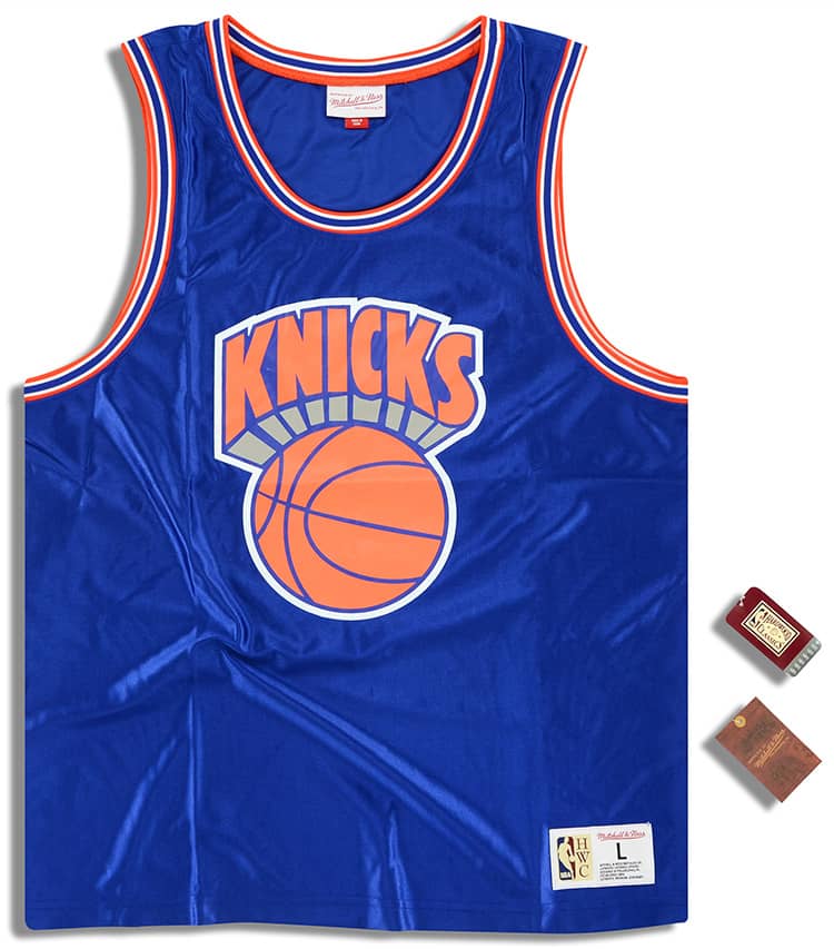 売れ筋介護用品も！ Amazon) Mitchell Jersey Tank Knicks York New Ness & ファングッズ