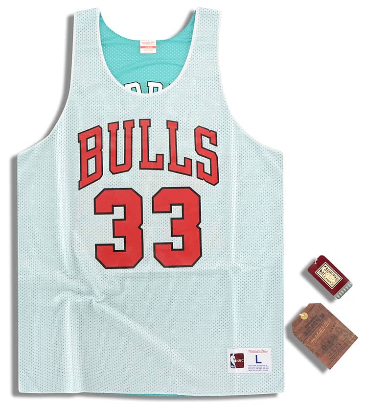 Mitchell＆Ness　BULLS　PIPPEN　タンクトップ　リバーシブル Mitchell & Ness Chicago Bulls Scottie Pippen 33 Reversible