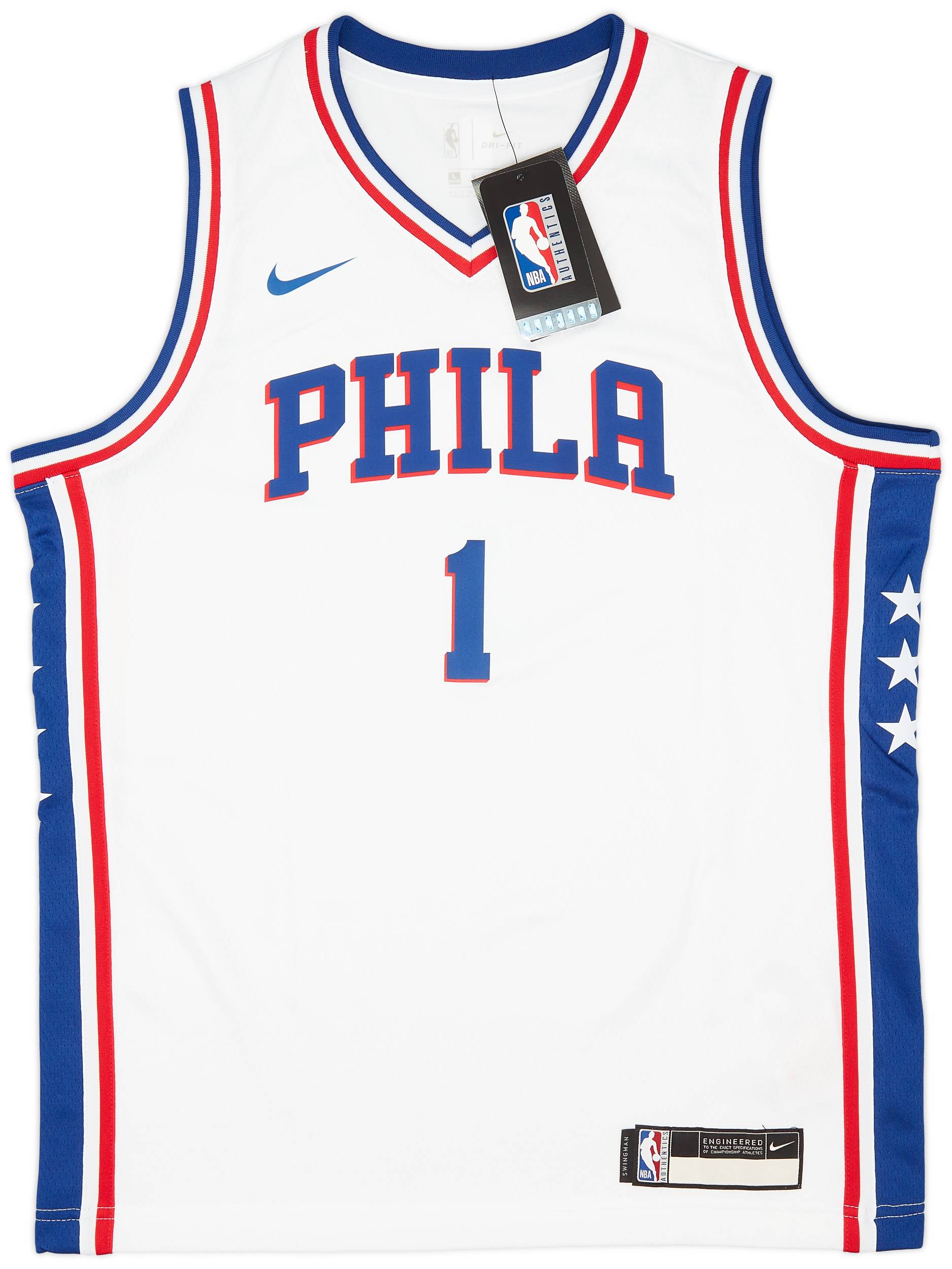 2022 23 Philadelphia 76ers Harden 1 Nike Swingman Home Jersey L.Kids