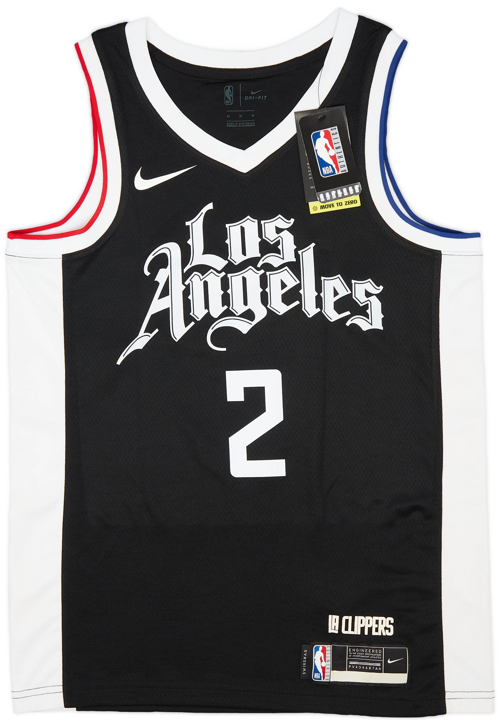 2020-21 LA Clippers Leonard #2 Nike Swingman Alternate Jersey (S)