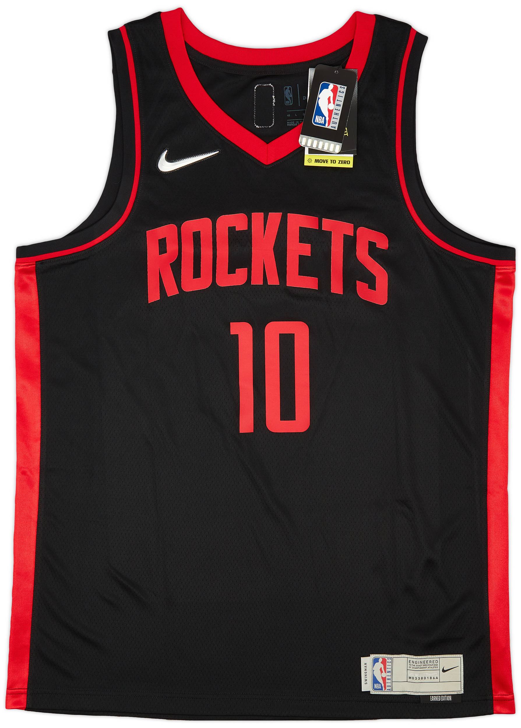 2020 21 Houston Rockets Gordon 10 Nike Swingman Alternate Jersey L