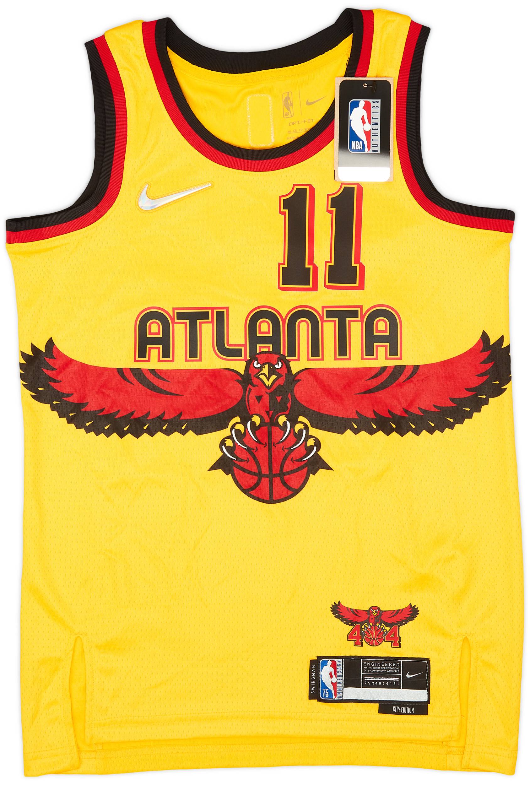 2021-22 Atlanta Hawks Young #11 Nike Swingman Alternate Jersey (XS)