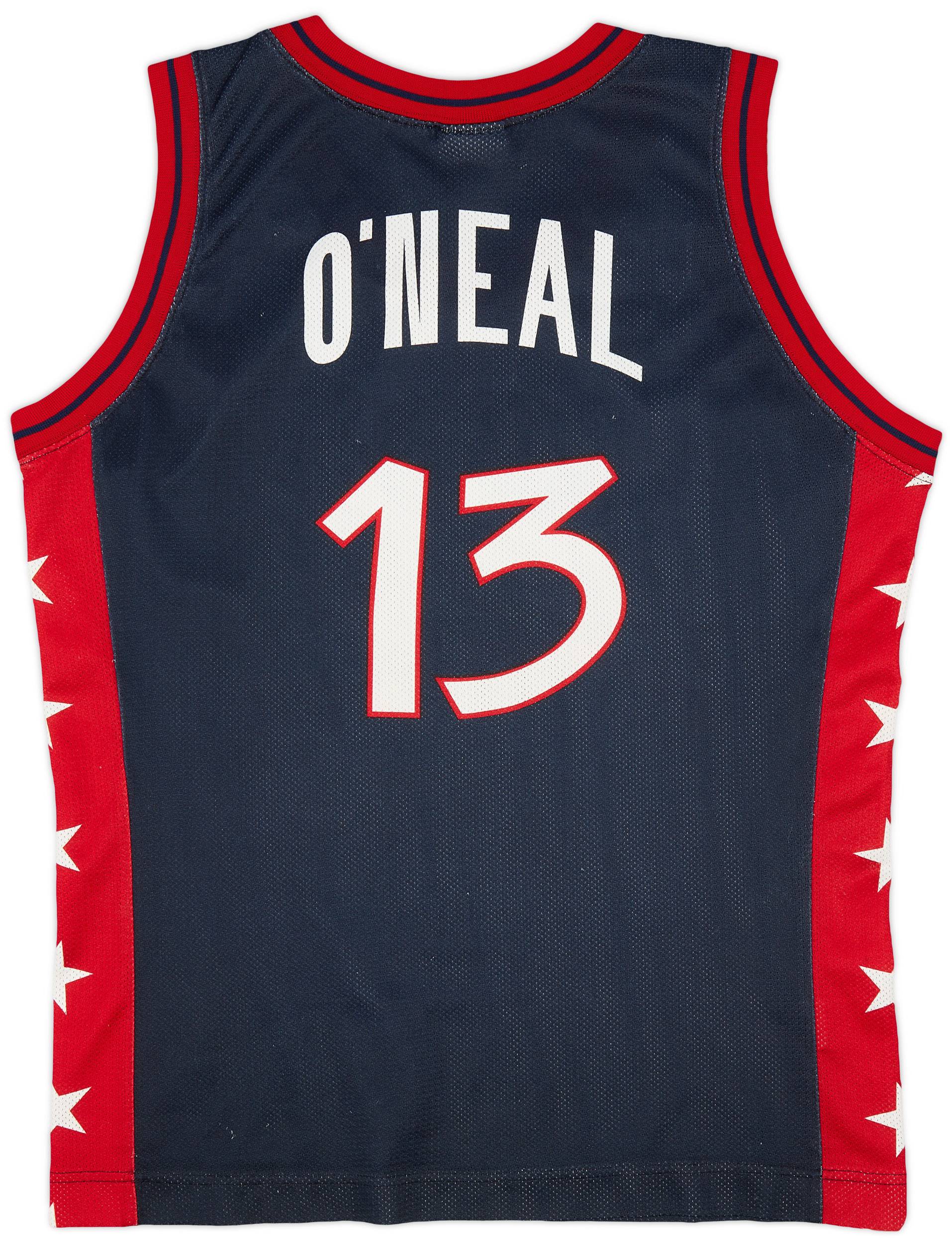 1996-99 USA O'Neal #13 Champion Away Jersey (Very Good) S