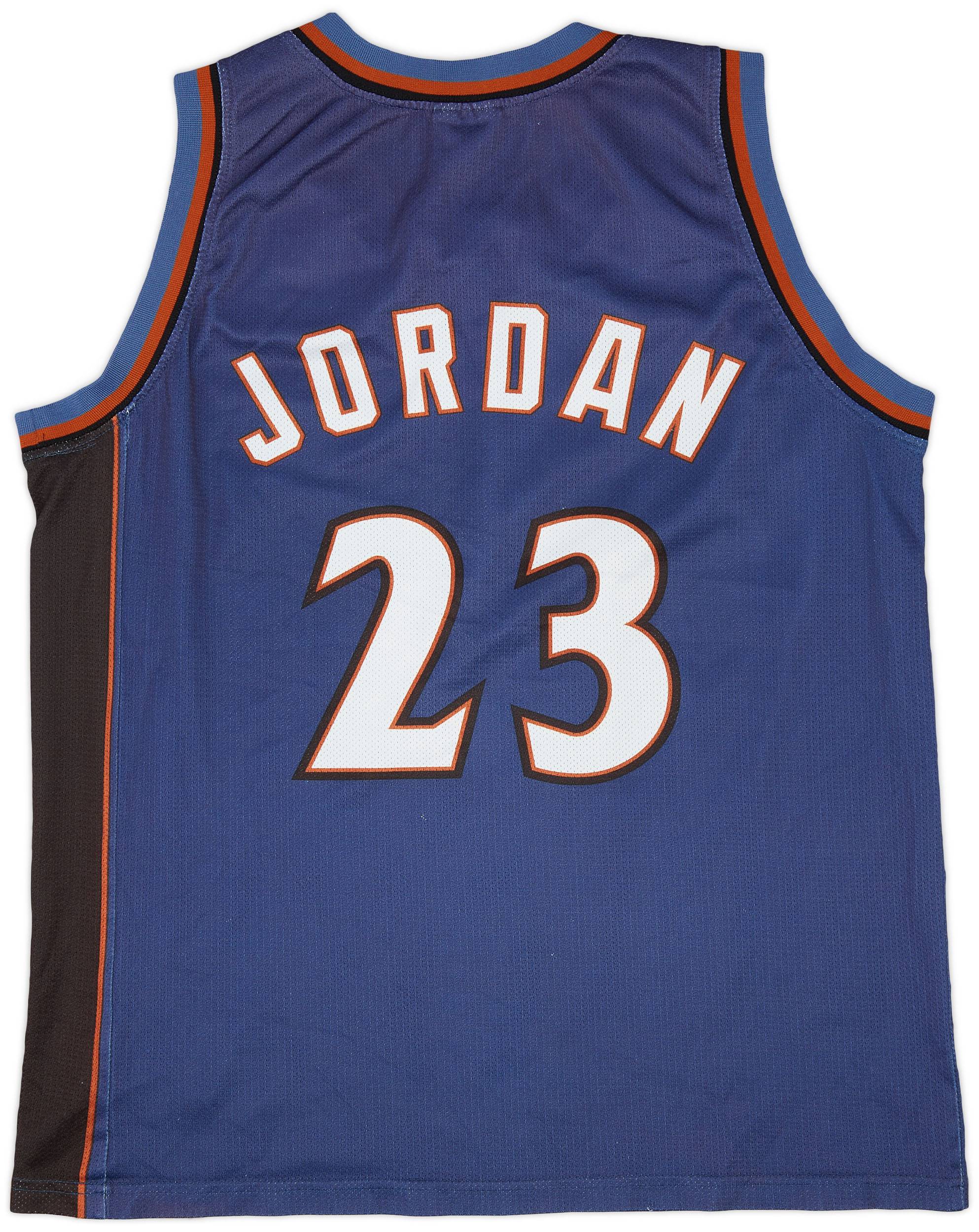 2001-03 Washington Wizards Jordan #23 Champion Away Jersey