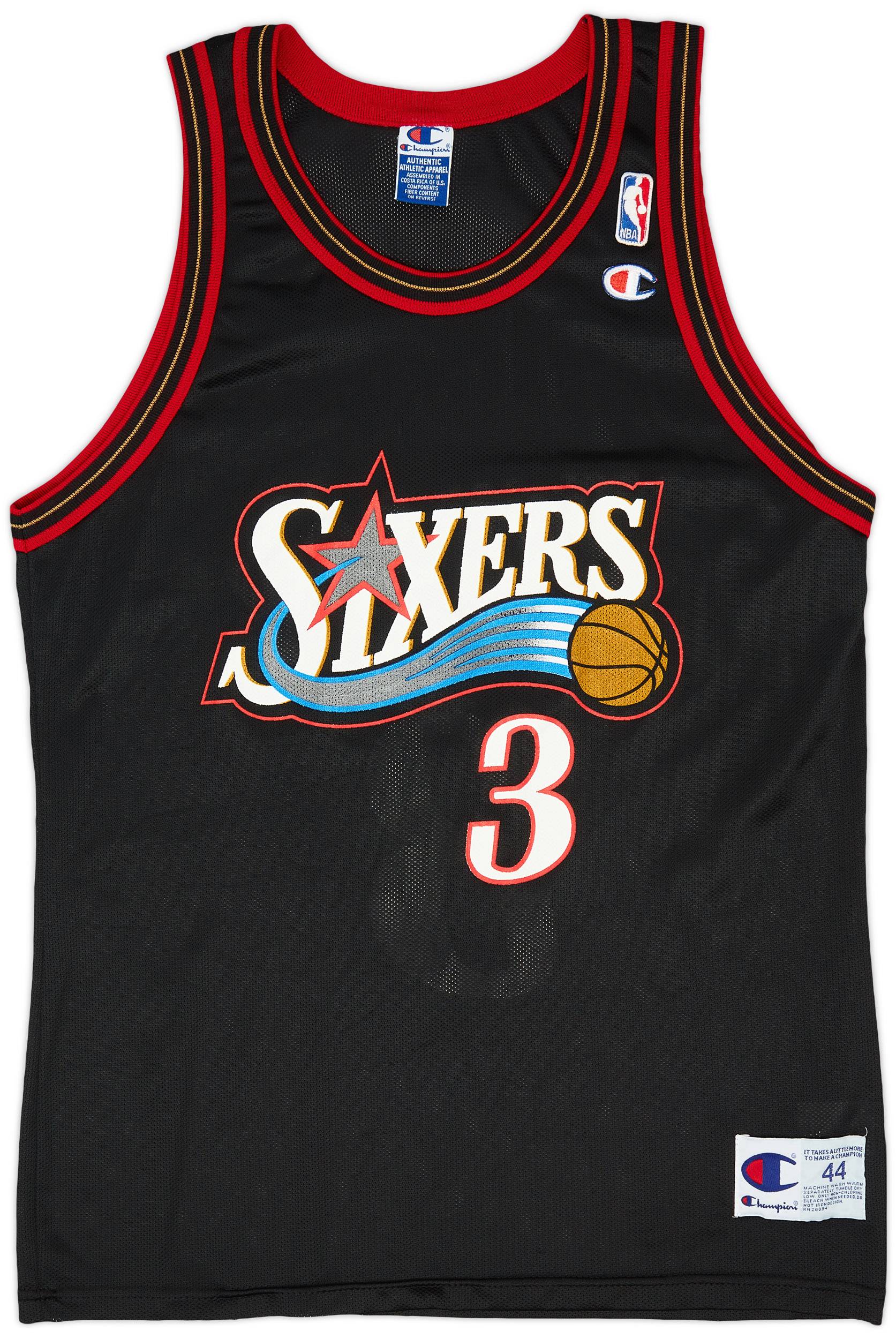 Allen iverson 76ers away jersey outlet