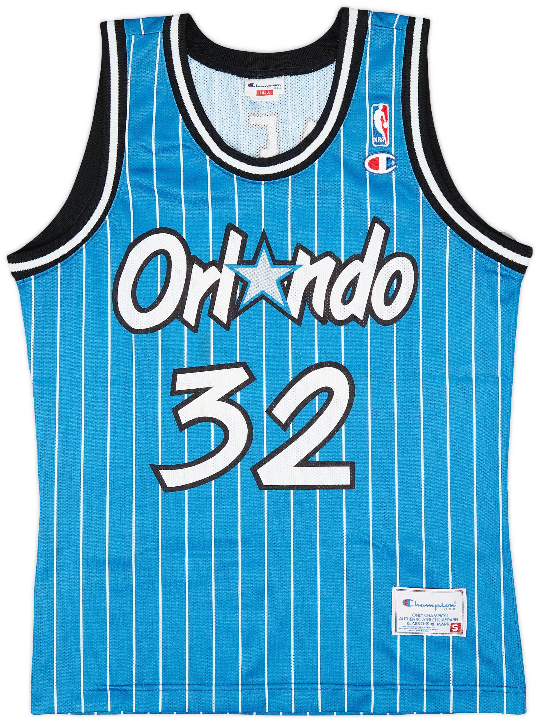 1994 96 Orlando Magic O Neal 32 Champion Away Jersey Very Good S