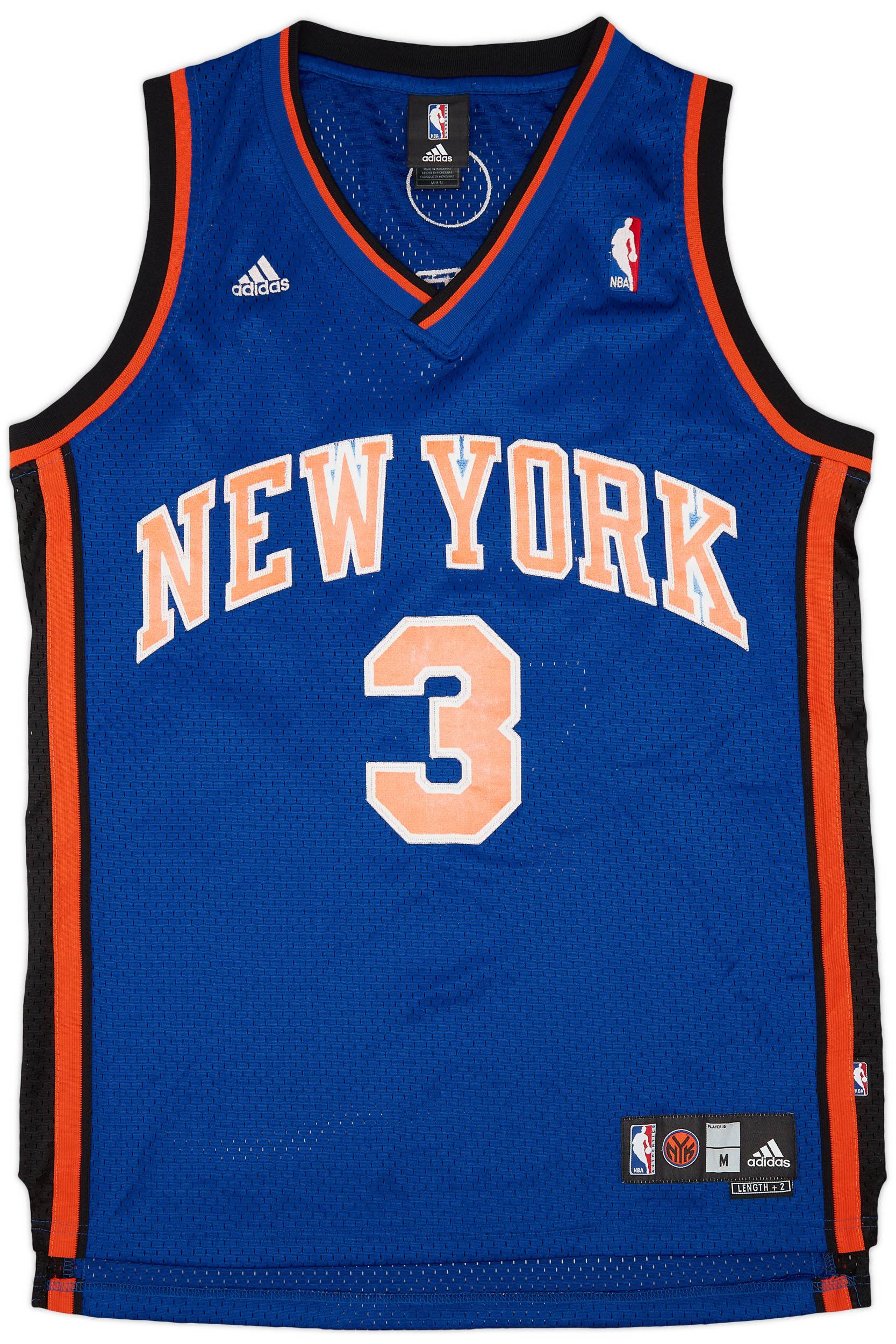 2006 09 New York Knicks Marbury 3 adidas Swingman Away Jersey Good M