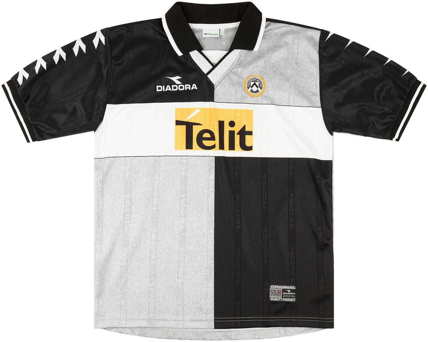 2000-01 Udinese Match Issue Intertoto Cup Third Shirt Pinzi #14