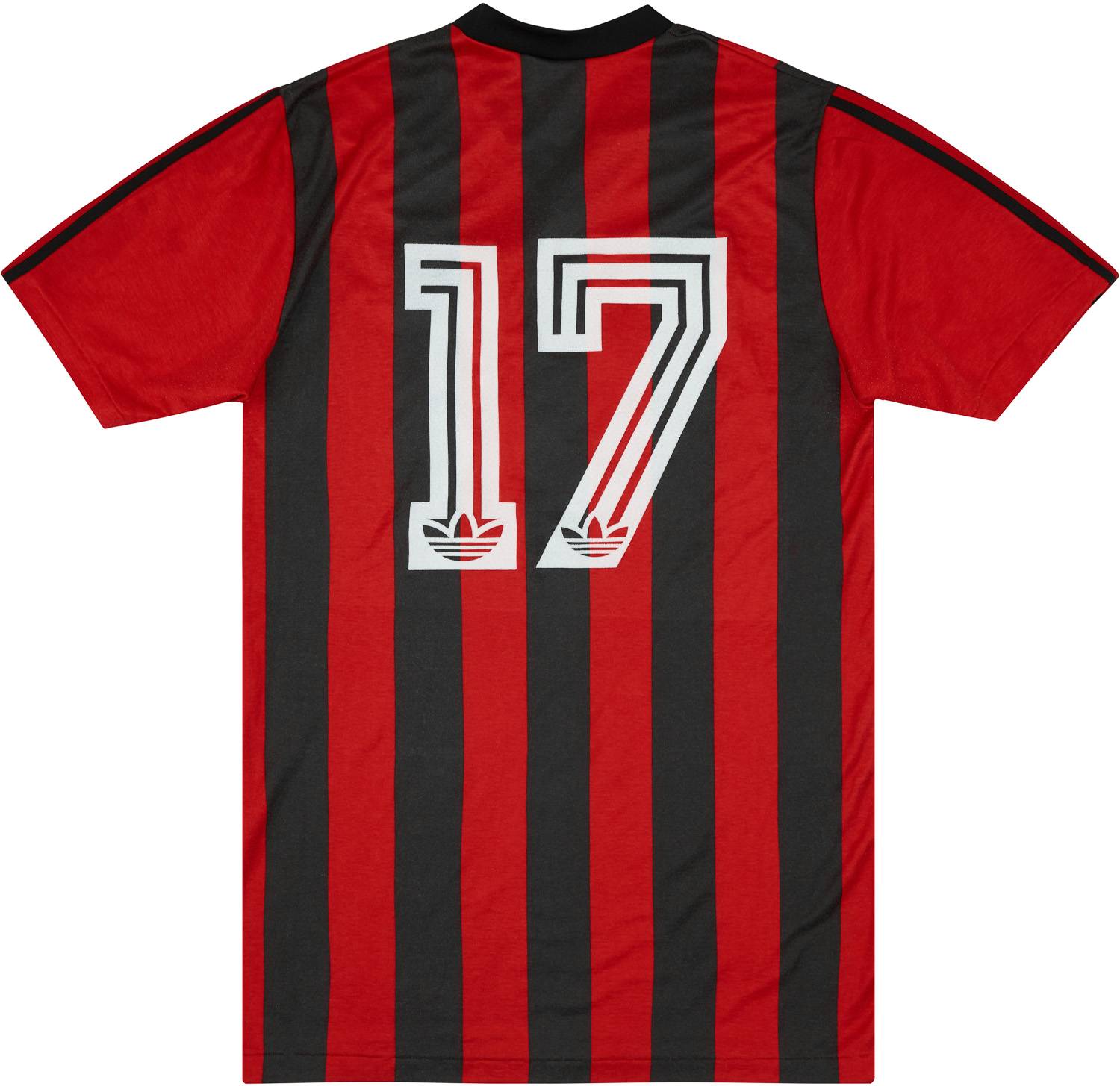 1986-87 Neuchatel Xamax Match Worn UEFA Cup Home Shirt #17 (Zaugg