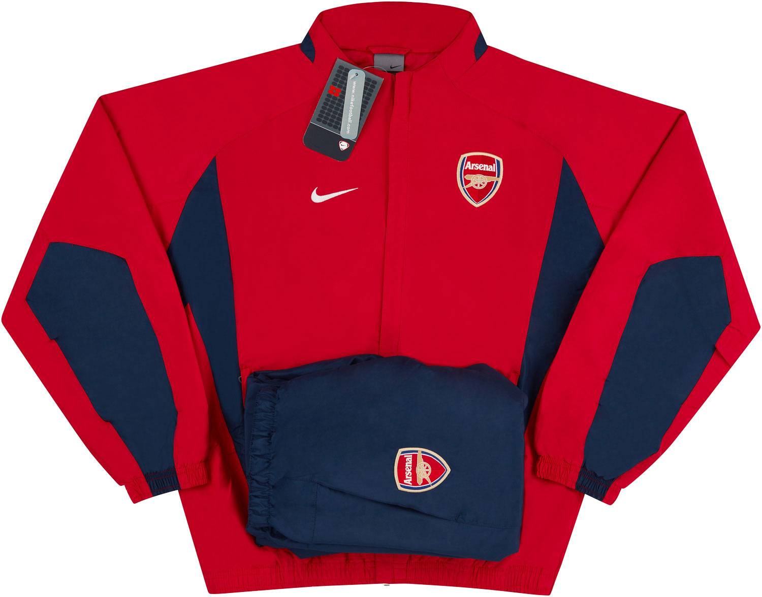 2003-04 Arsenal Nike Training Tracksuit (L.Kids)