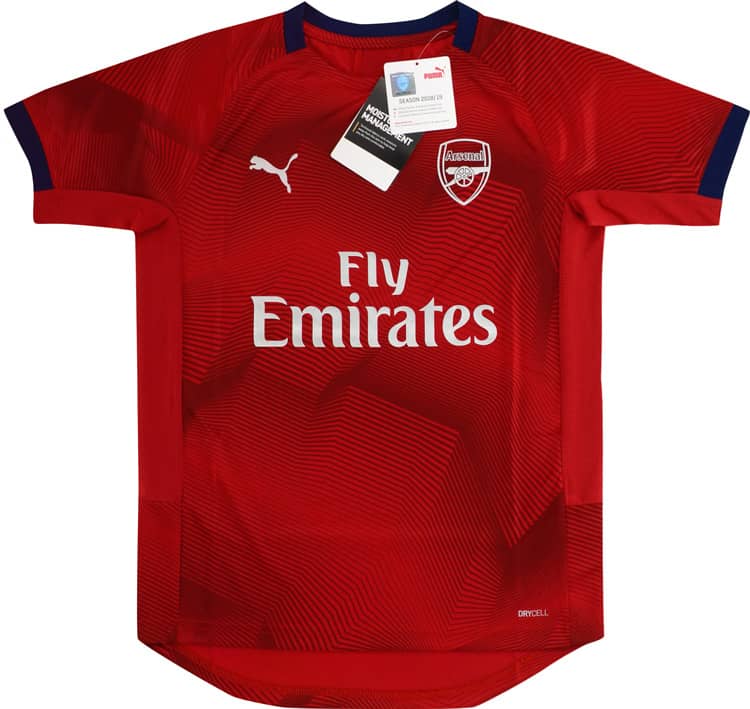 2018 19 Arsenal Puma Training Shirt NEW KIDS