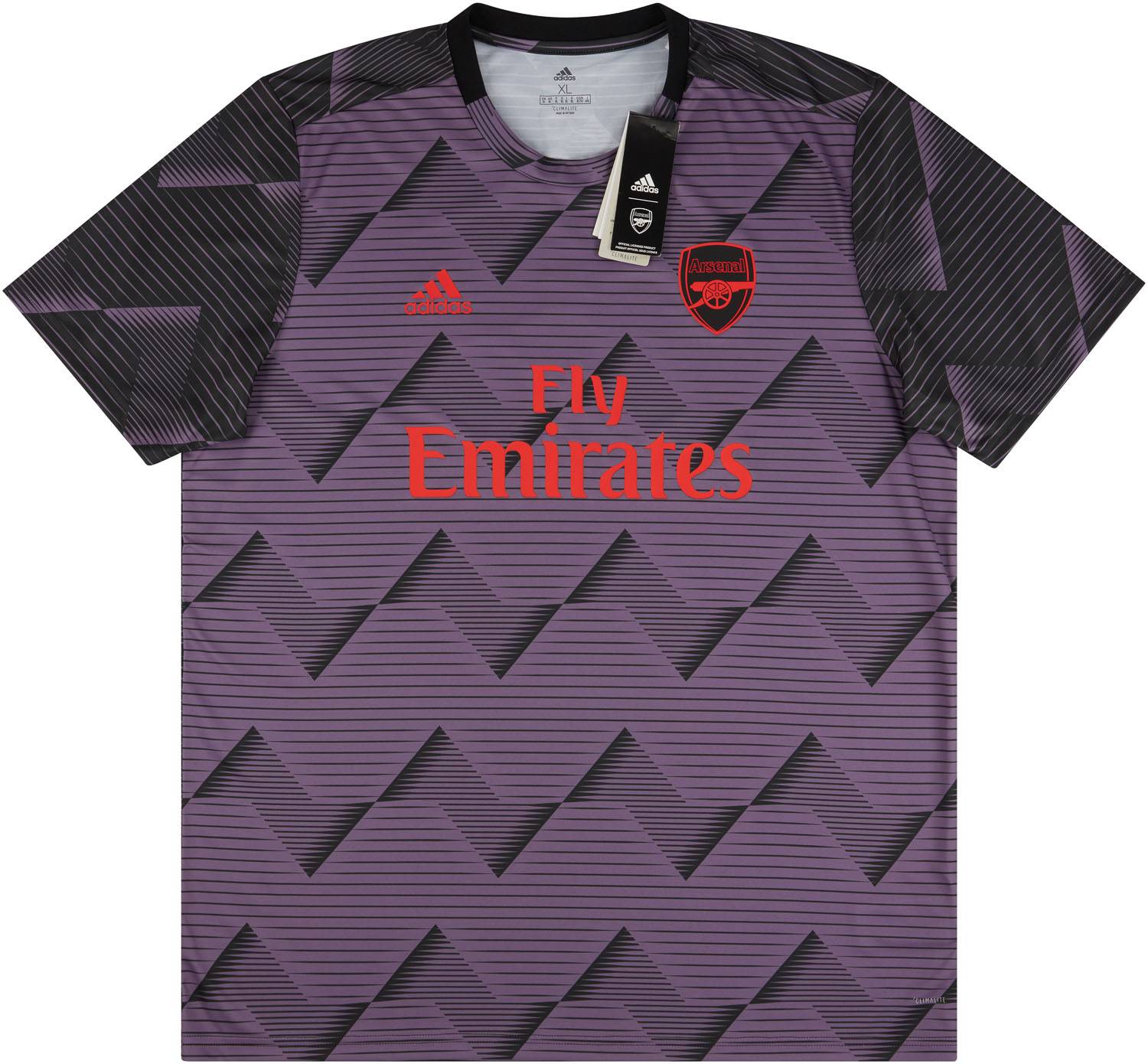 2019-20 Arsenal adidas Pre-Match Training Shirt