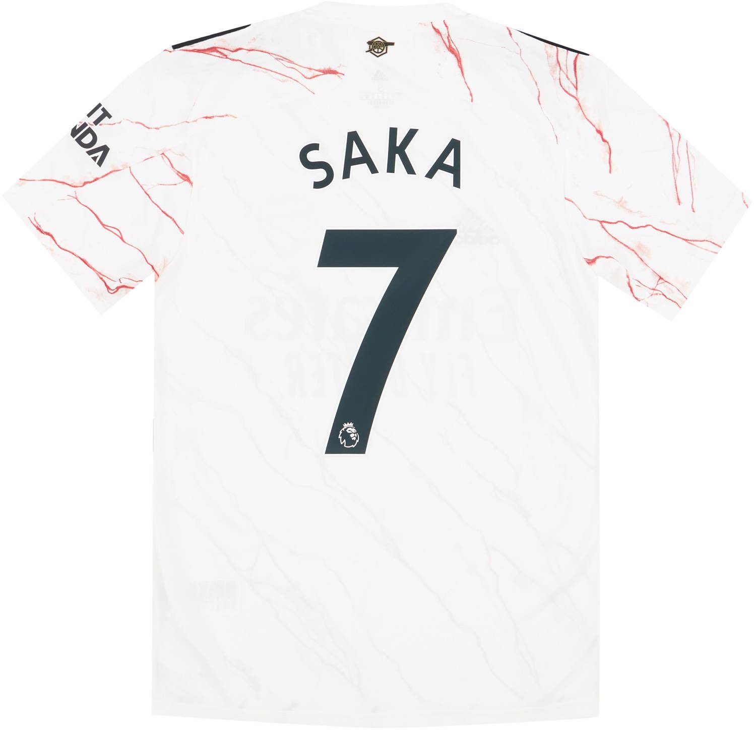 2020-21 Arsenal Away Shirt Saka #7 - NEW