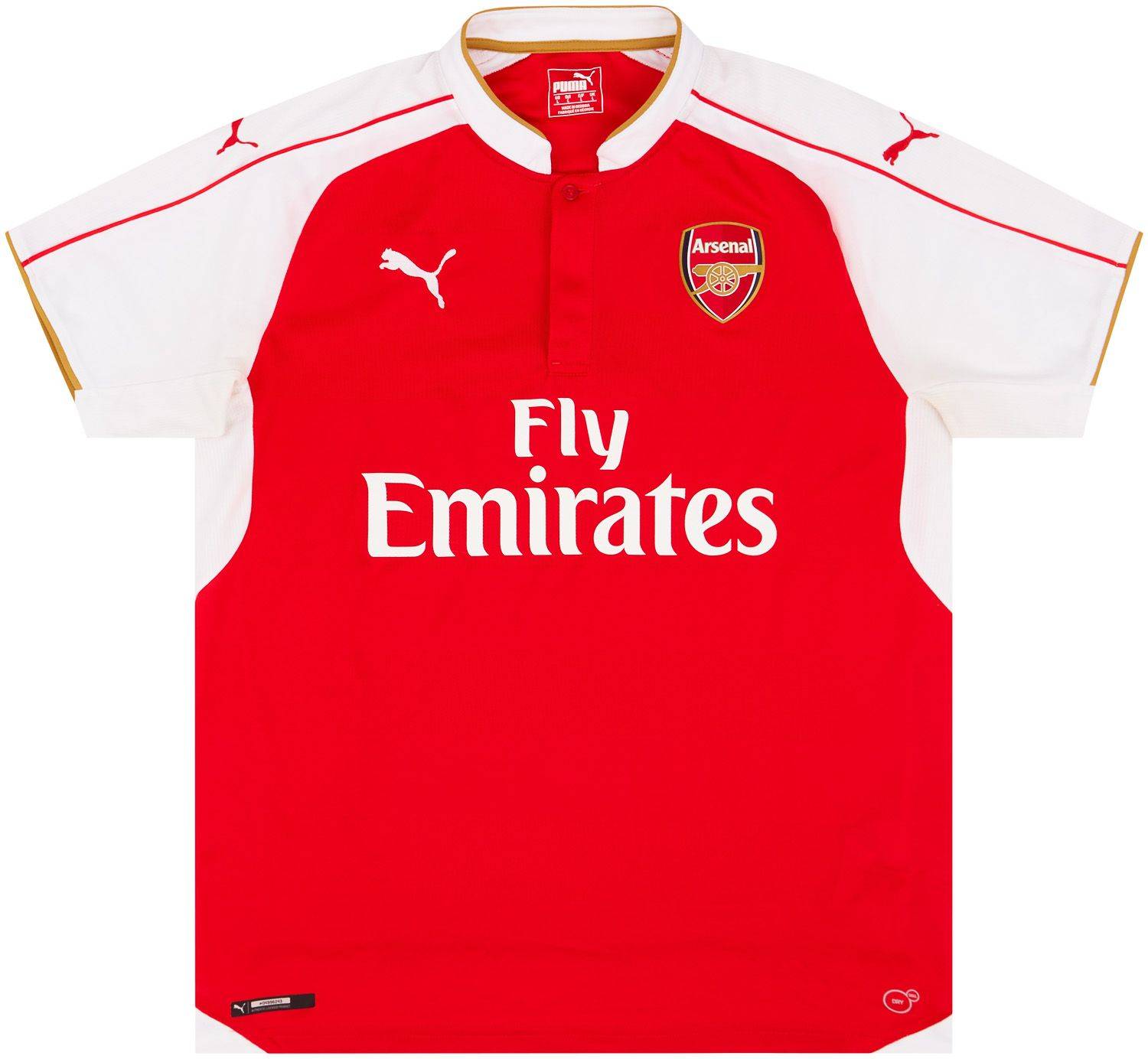 2015-16 Arsenal Home Shirt 